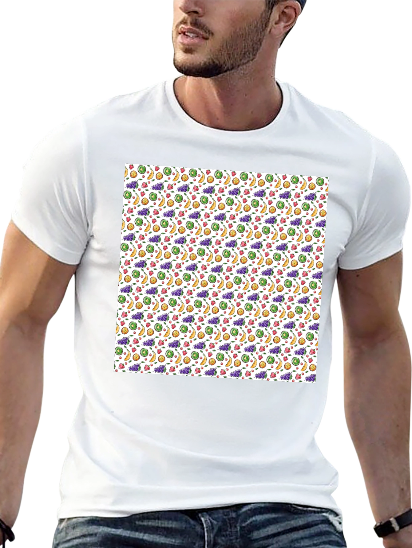Fruit Pattern T-Shirt