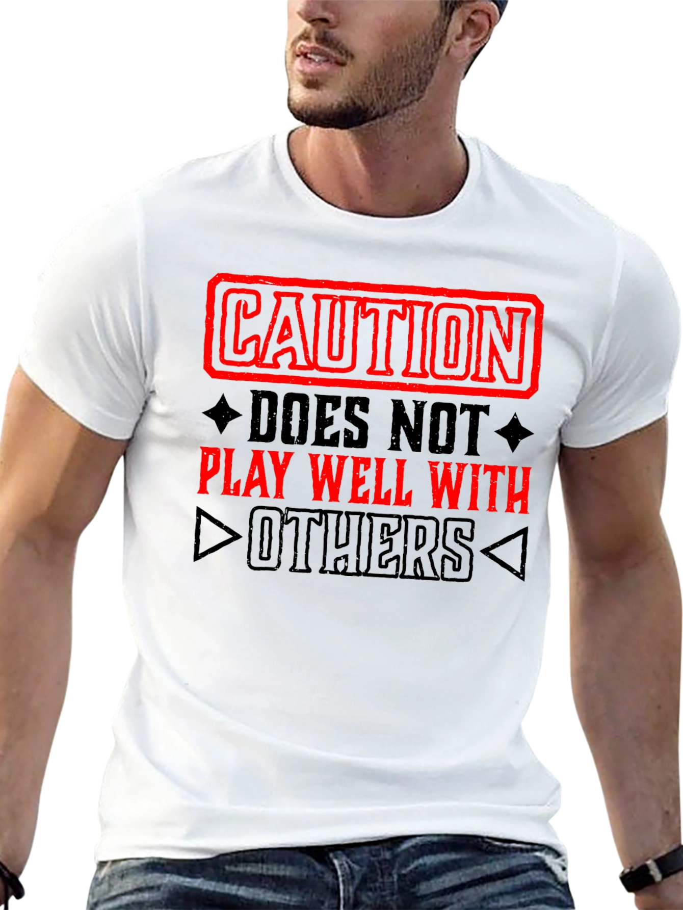 Caution: Does Not Play Well With Others T-Shirt
