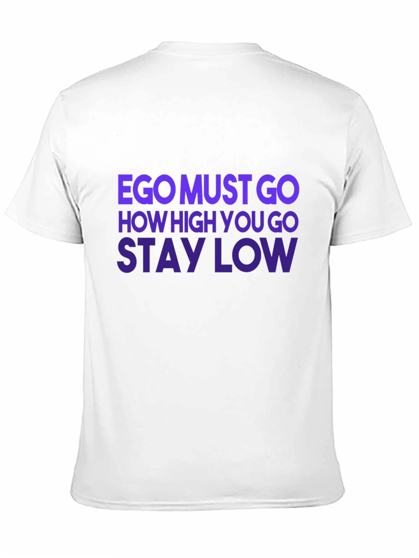 Ego Must Go Graphic Tee - Black T-Shirt