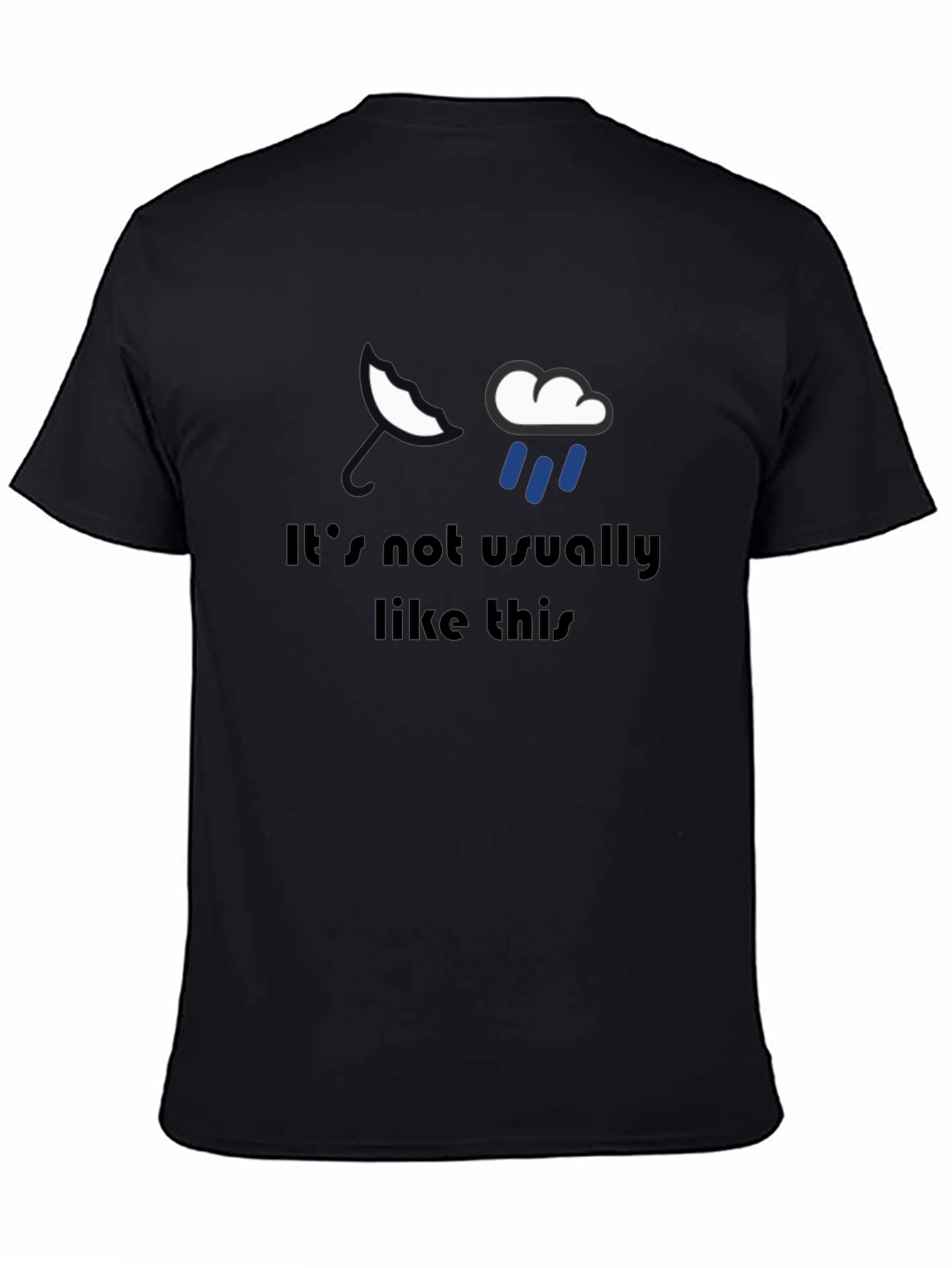 Its Not Usually Like This - Funny Weather Tee
