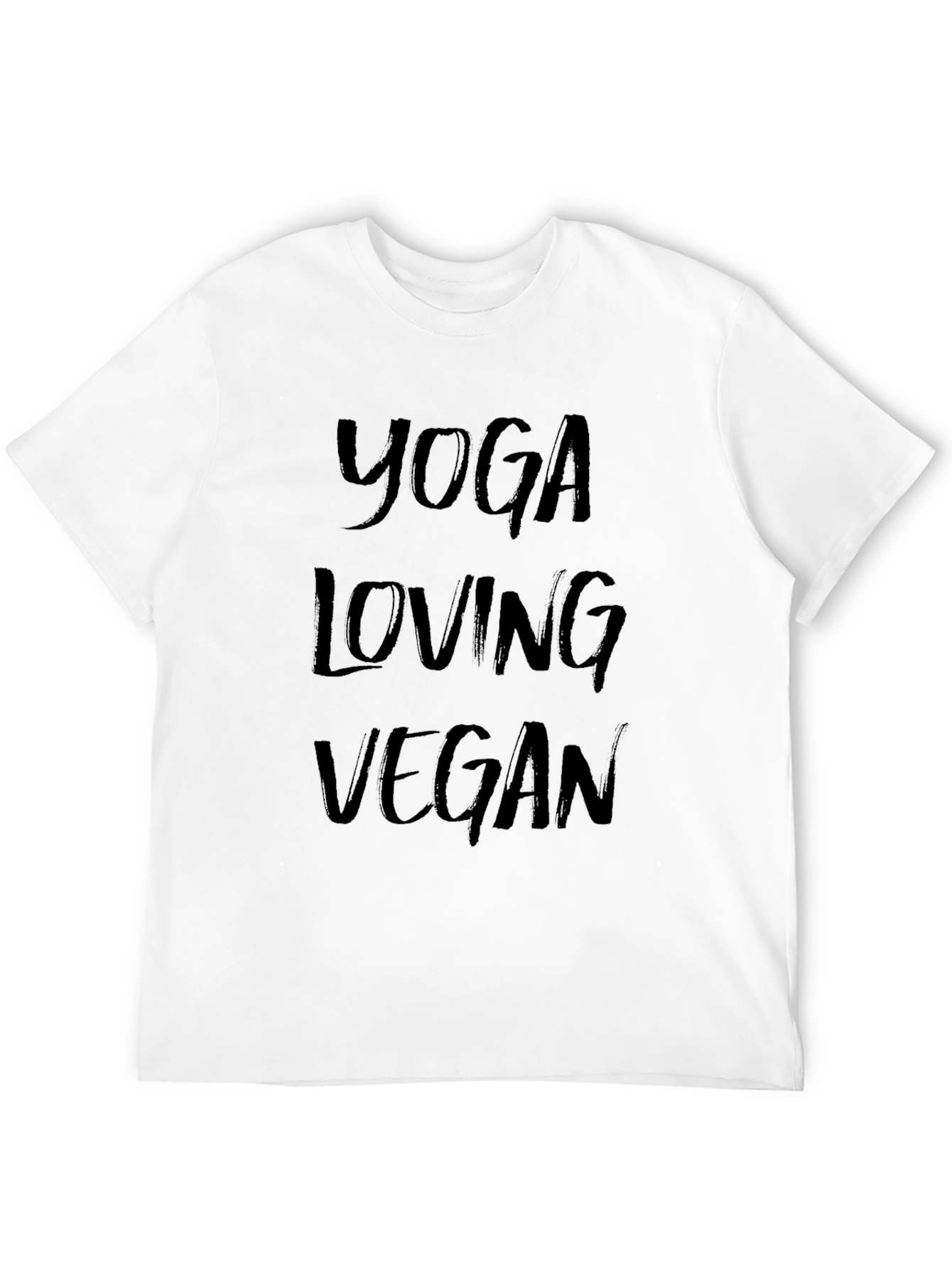 Yoga Loving Vegan Graphic T-Shirt