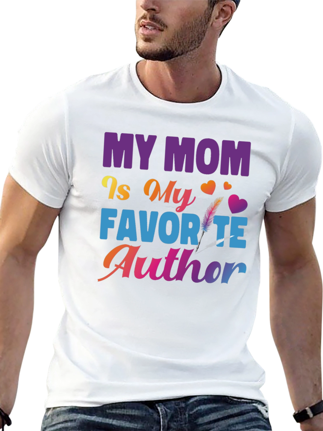 My Mom Is My Favorite Author T-Shirt