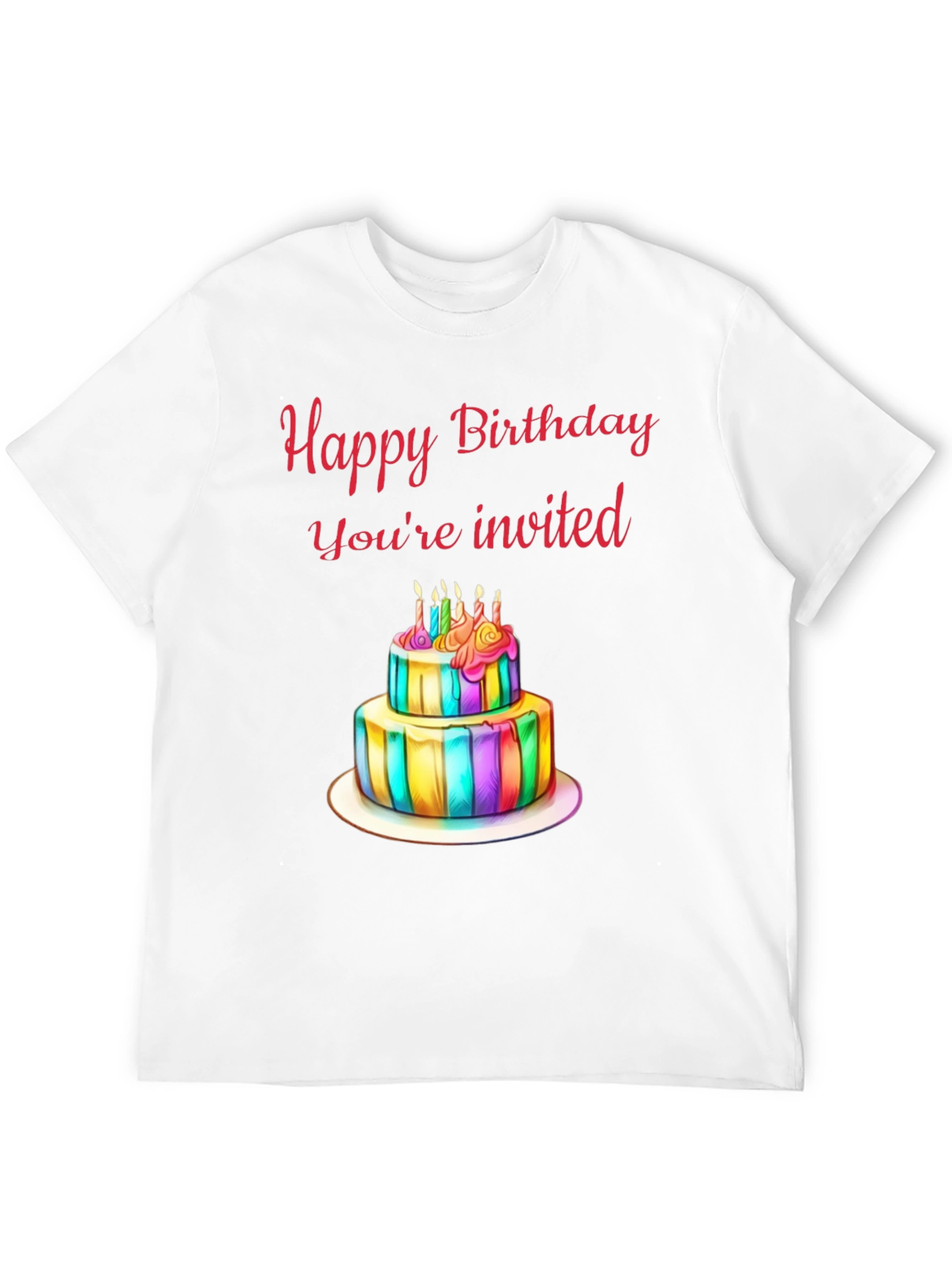 Birthday Invitation T-Shirt