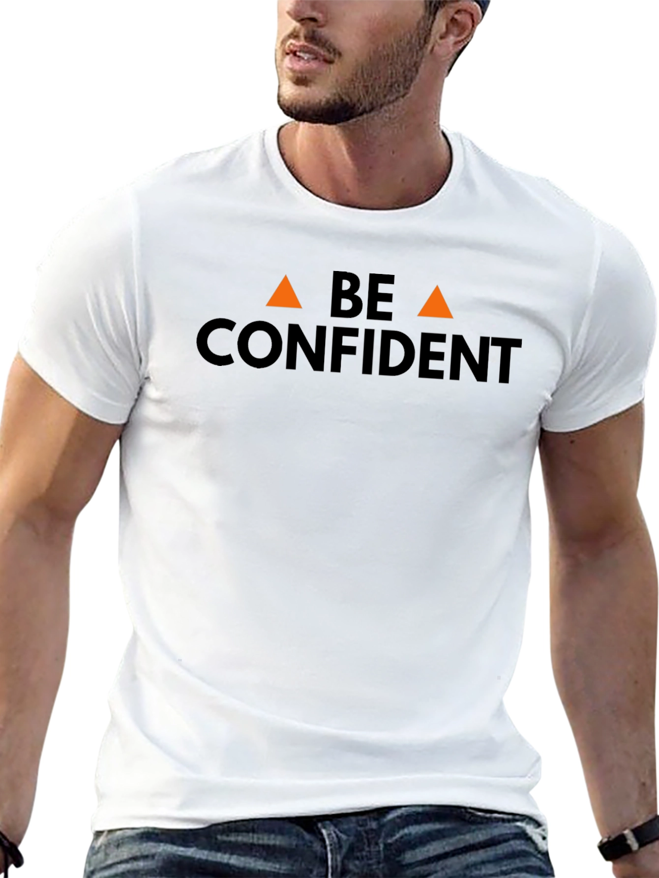 Be Confident Graphic Tee - Bold & Stylish