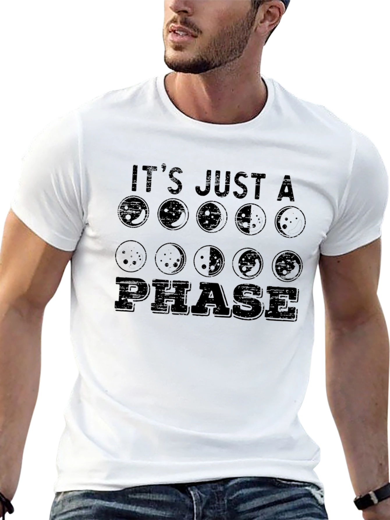 Its Just a Phase Moon T-Shirt