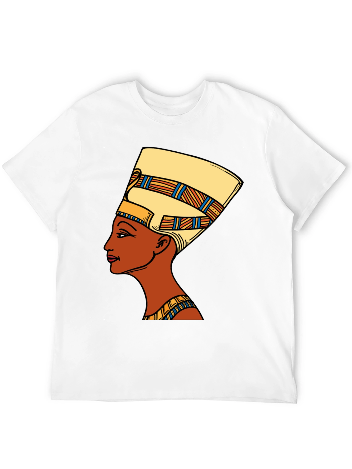 Nefertiti Graphic Tee - Egyptian Queen T-Shirt