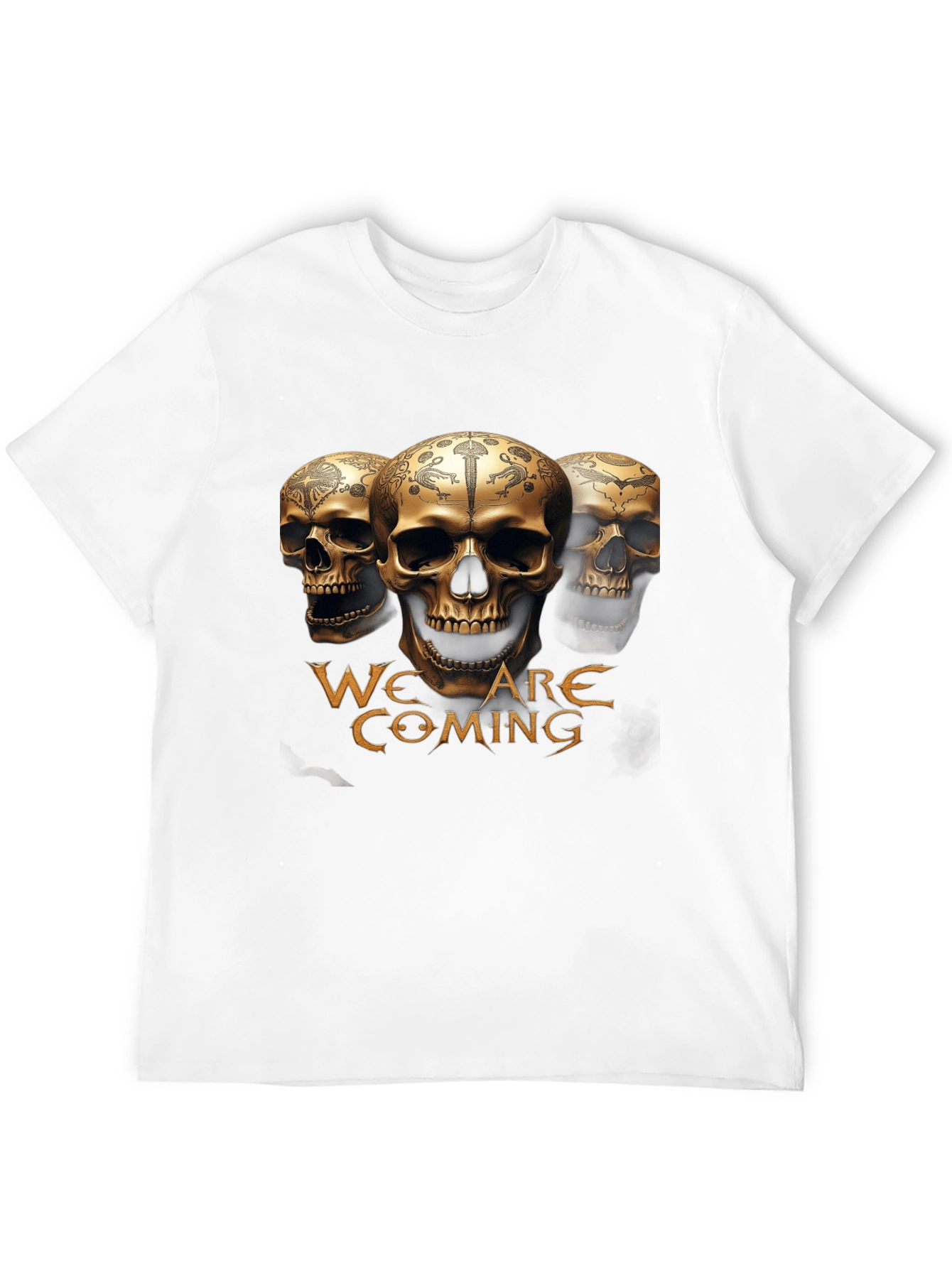 Skull Graphic T-Shirt - We Are Coming