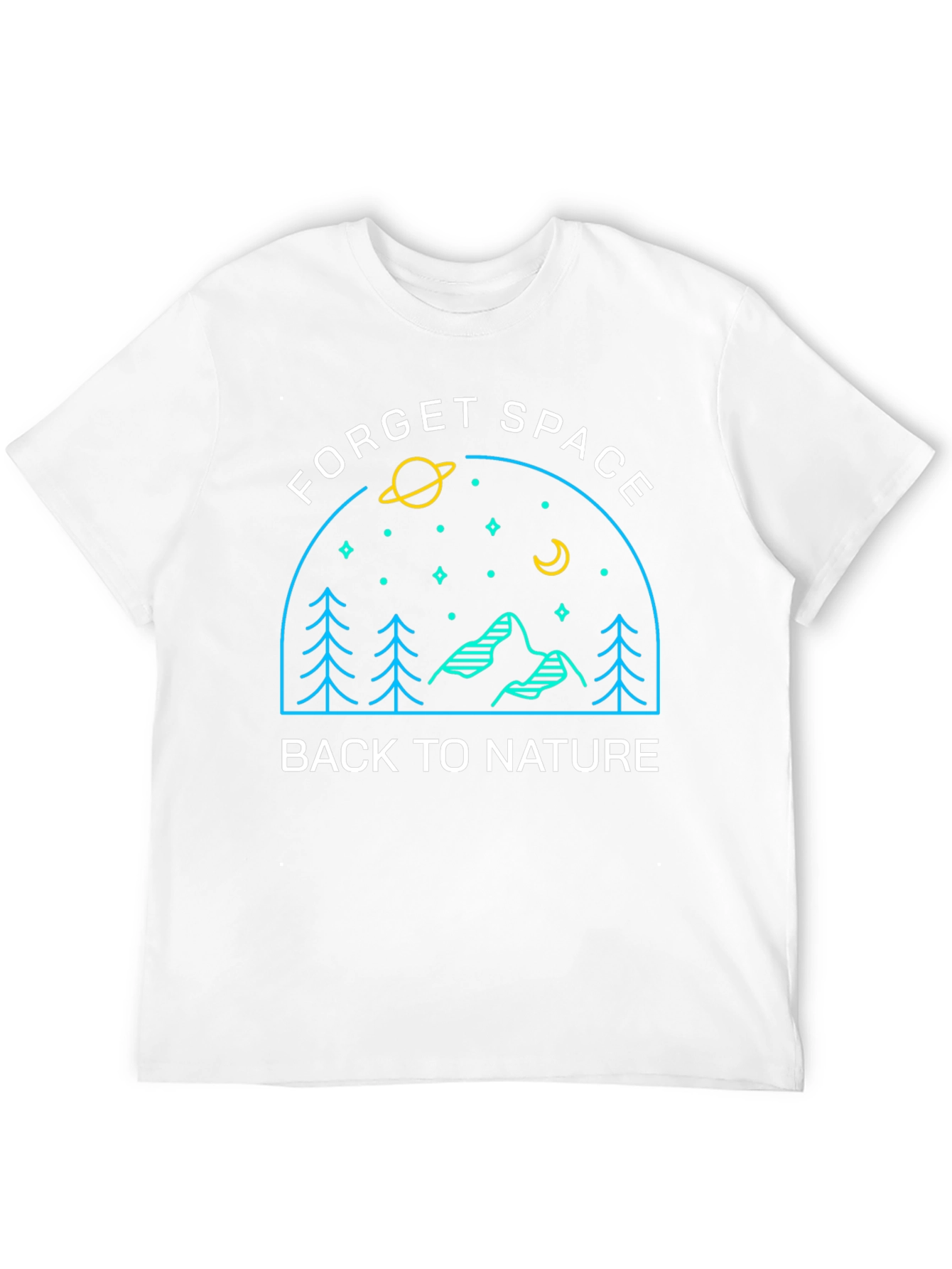Forget Space Back to Nature Graphic Tee