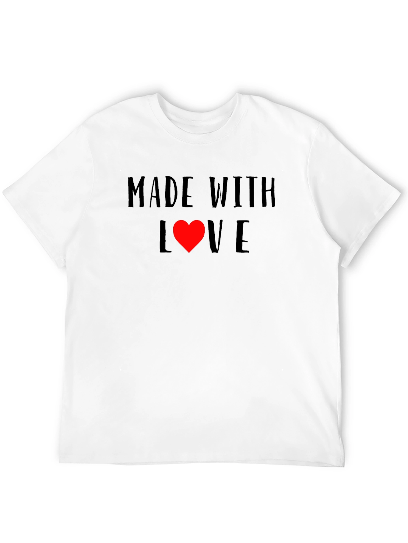 Made With Love Black T-Shirt