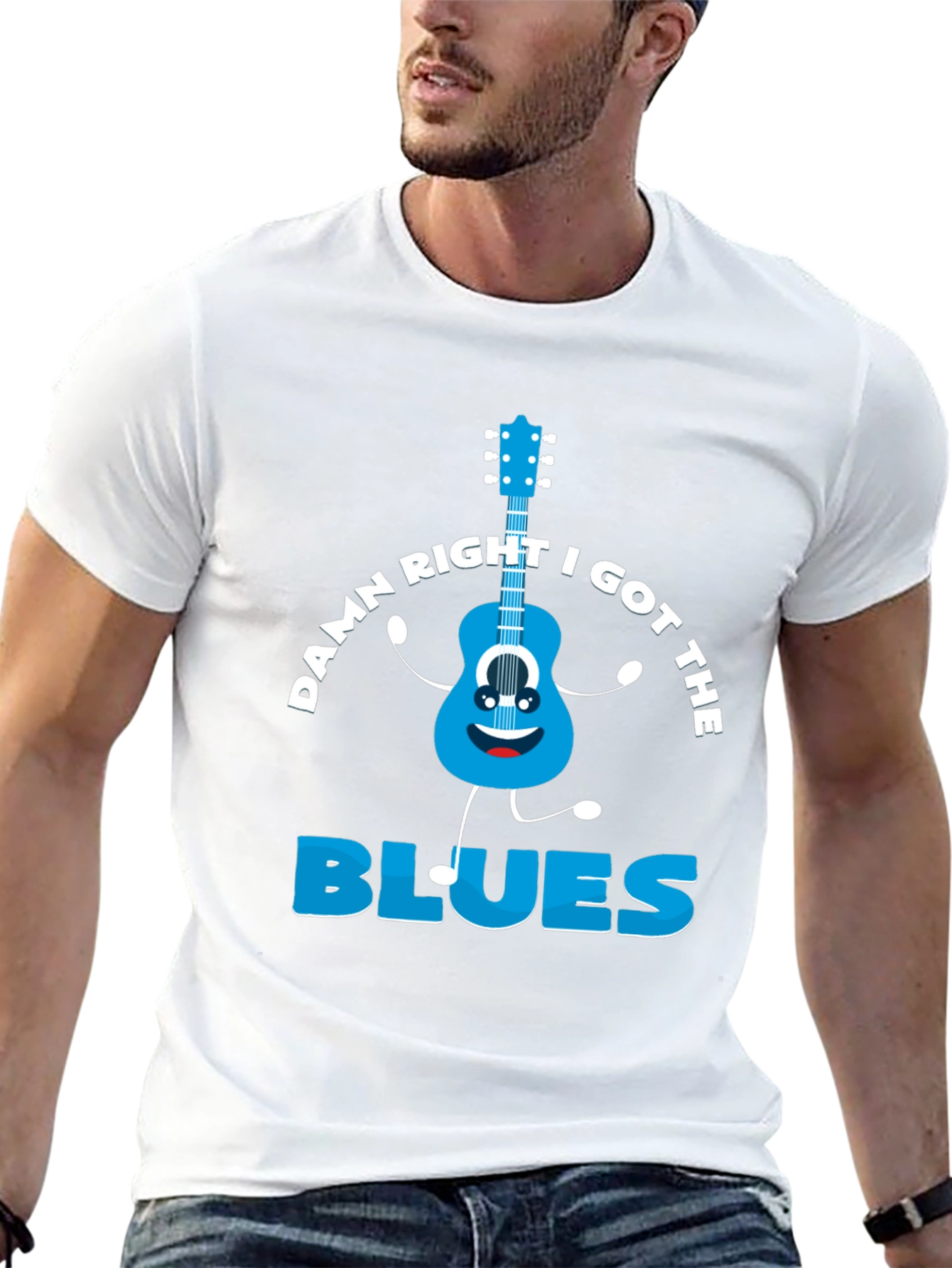 Damn Right I Got The Blues Graphic Tee