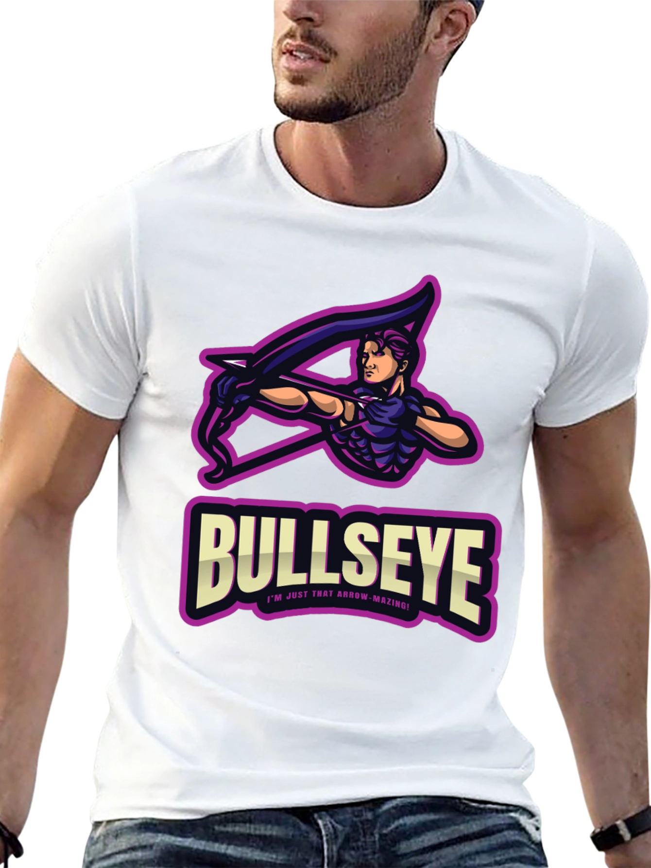 Bullseye Graphic T-Shirt - Arrow-Mazing Design