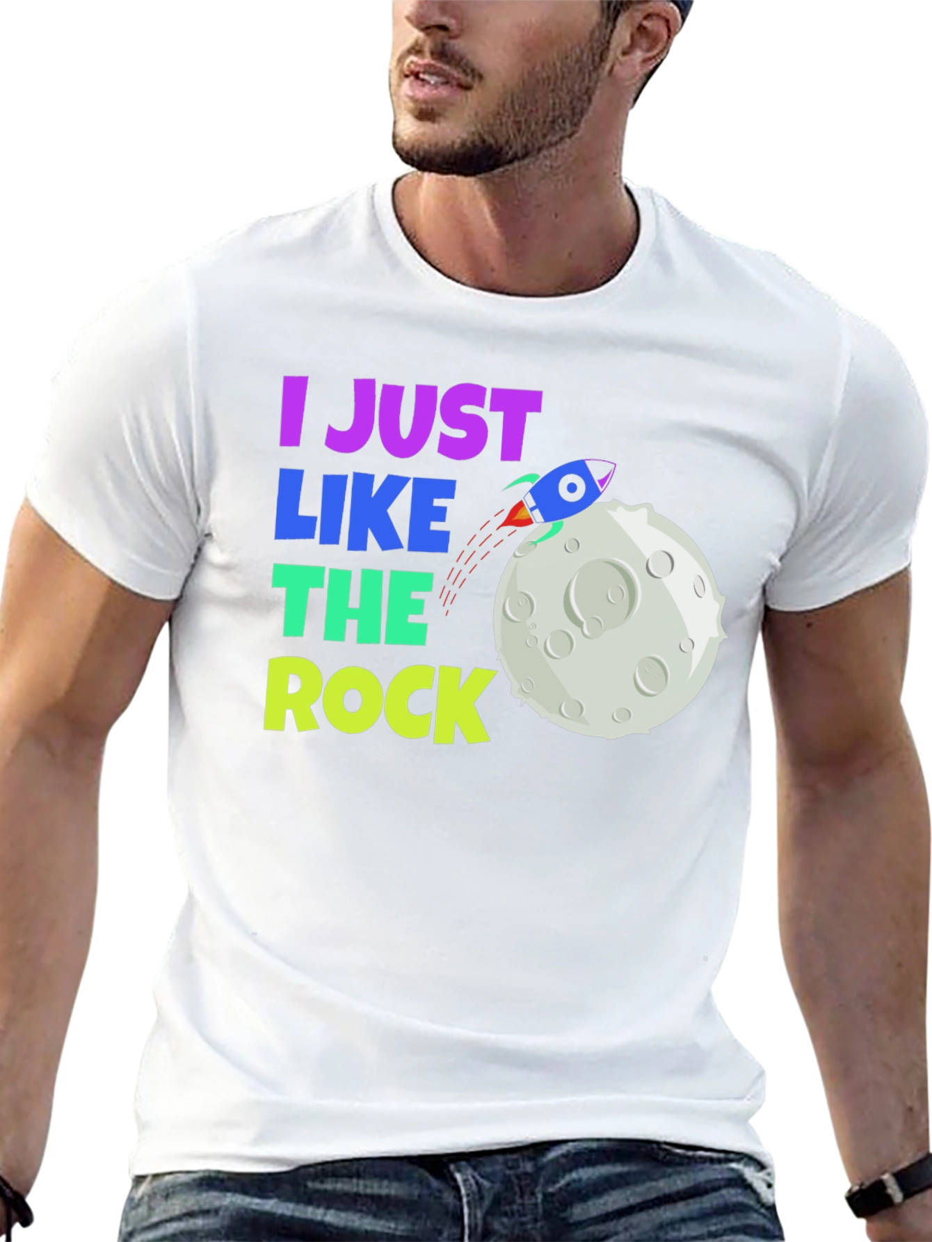 I Just Like The Rock Graphic Tee