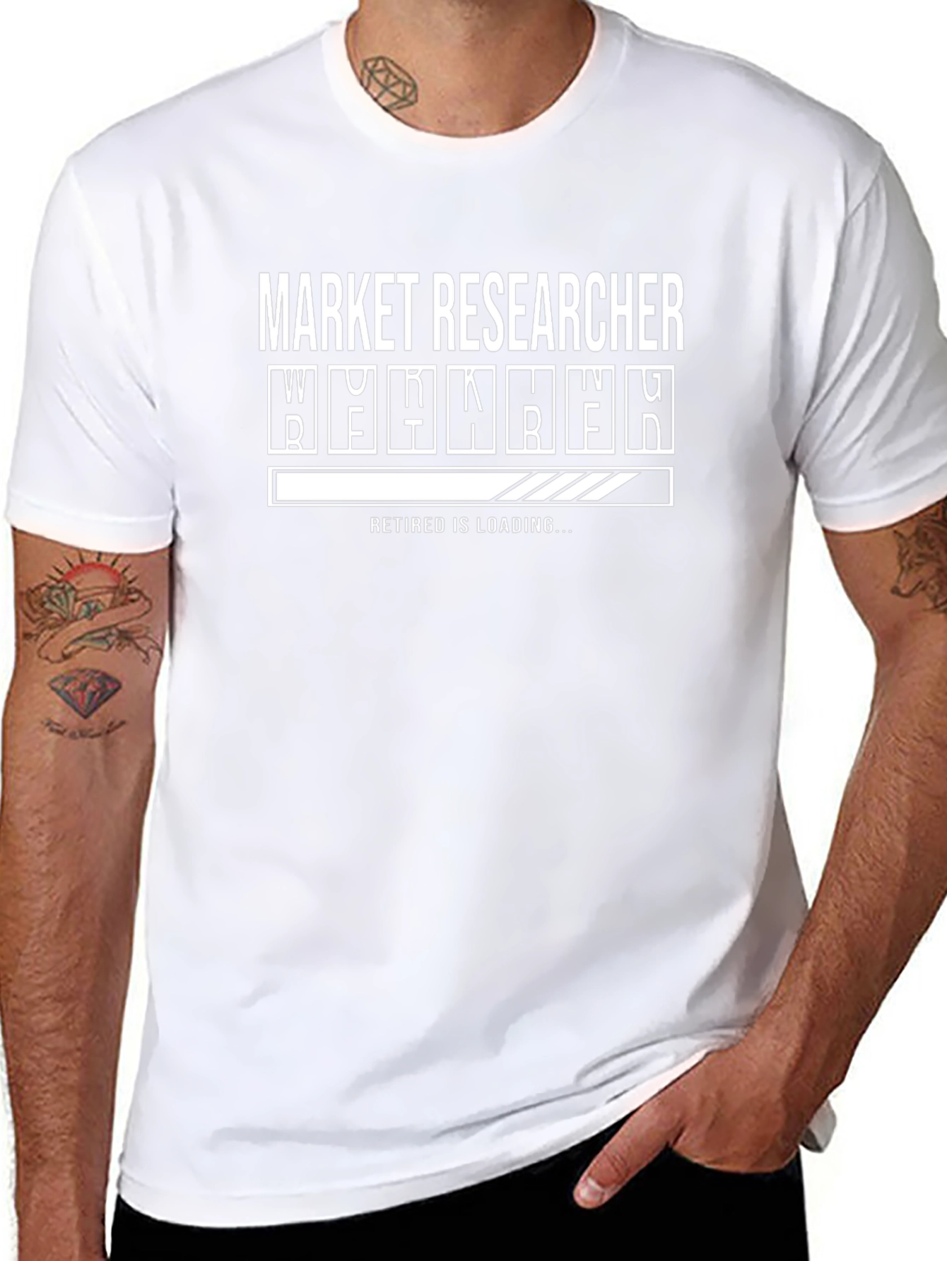Market Researcher Retirement T-Shirt
