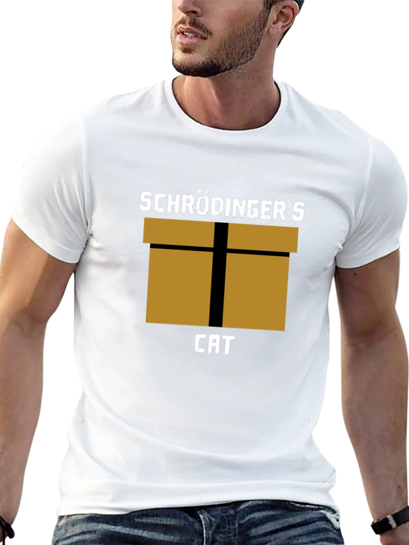 Schrödingers Cat T-Shirt - Science Humor Tee