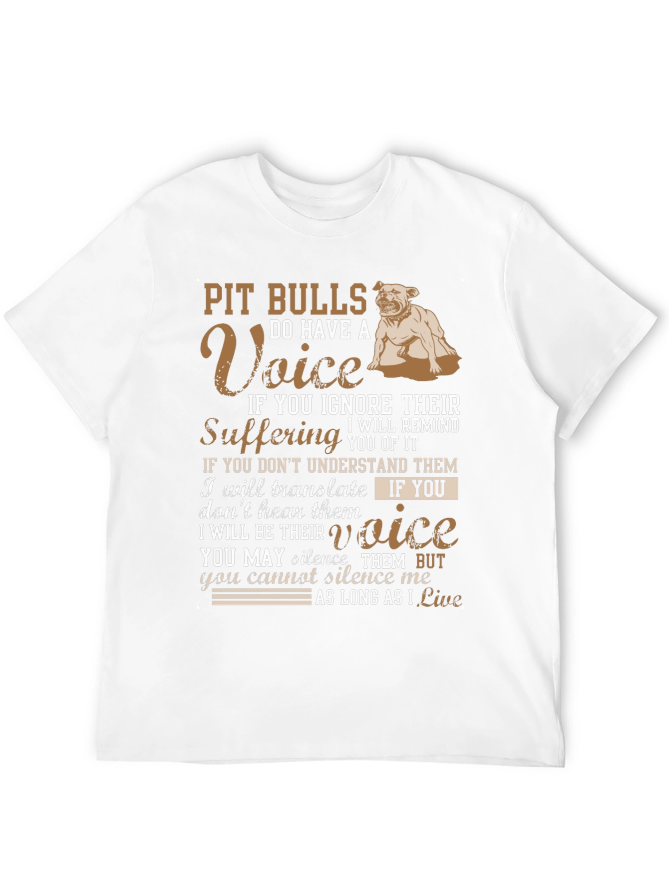 Pit Bull Voice T-Shirt - Advocate Tee