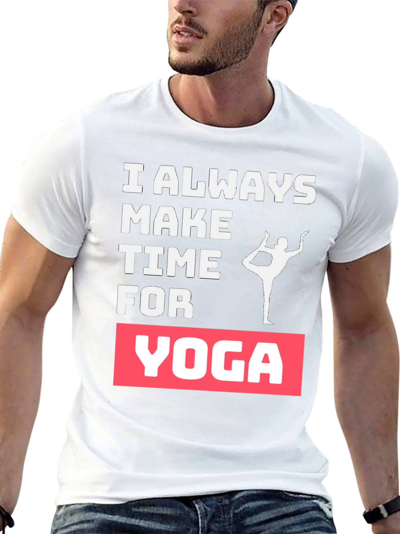 Yoga Lover Graphic Tee - Always Make Time