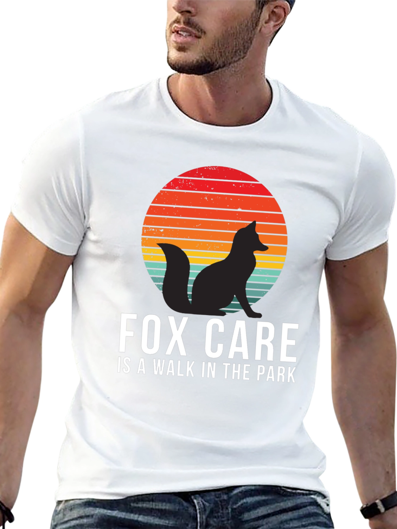 Fox Care - Walk in the Park Graphic T-Shirt