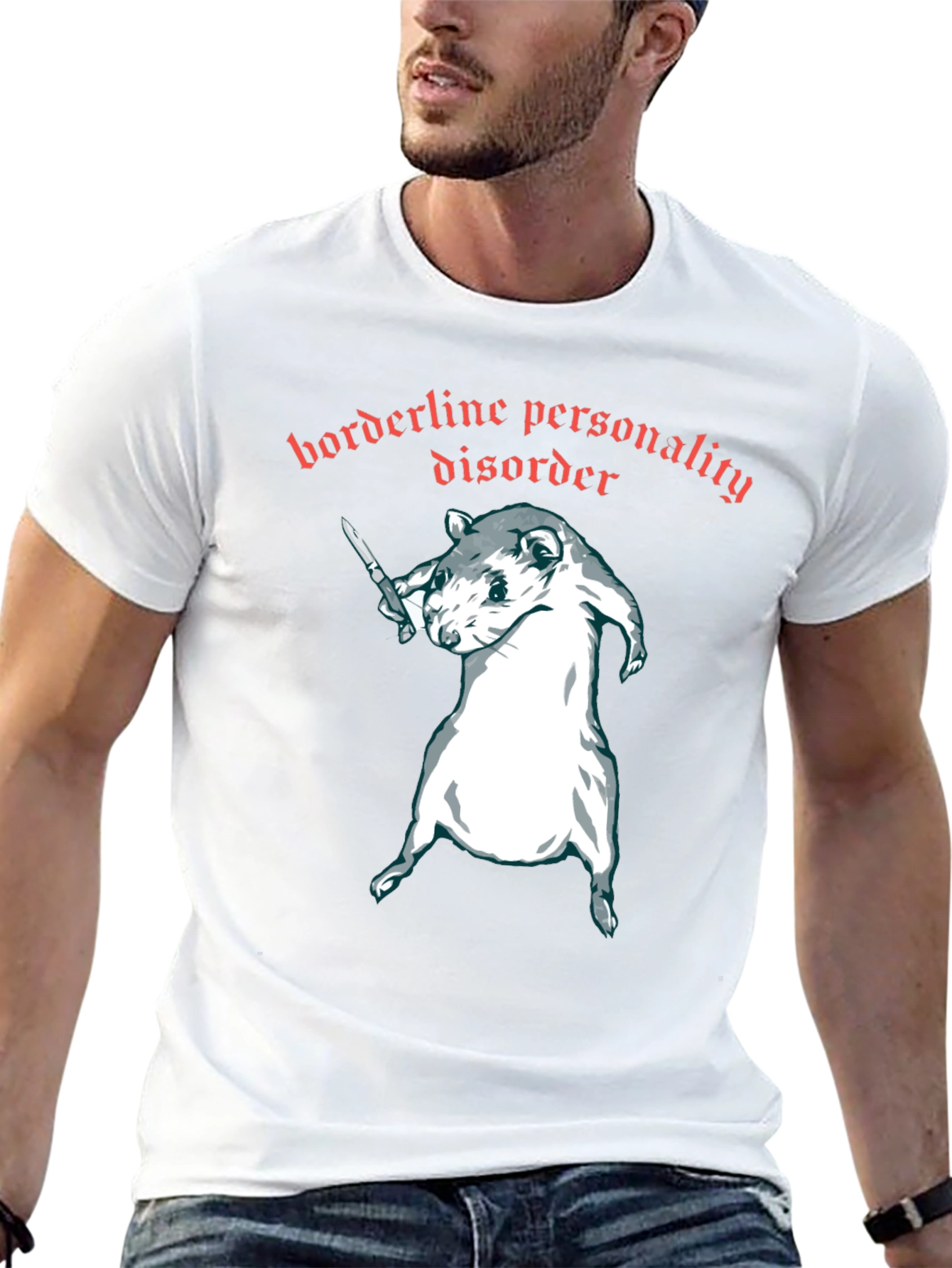 Borderline Personality Disorder Rat T-Shirt