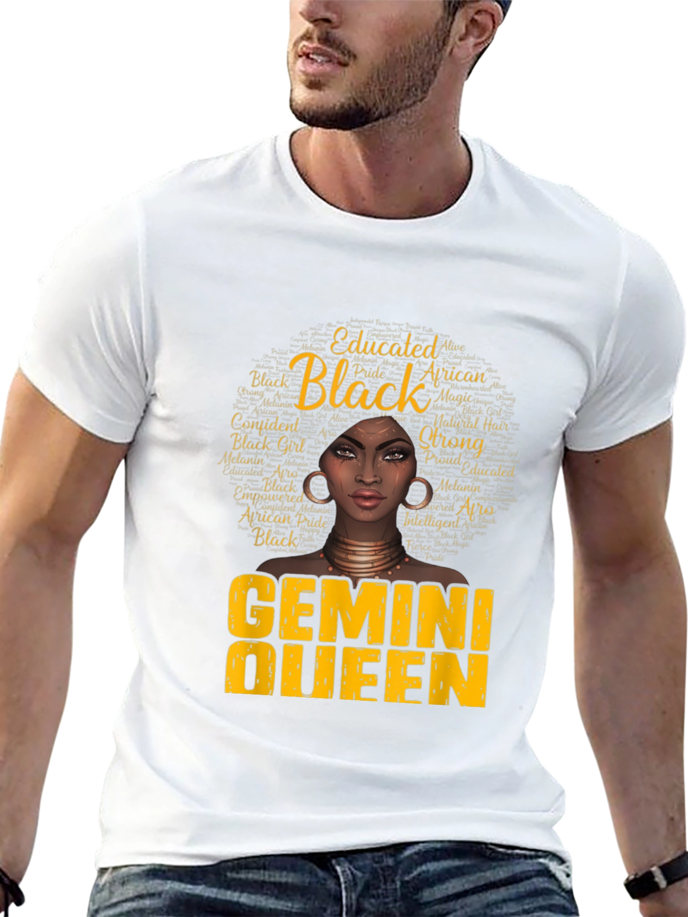 Gemini Queen Black Pride T-Shirt