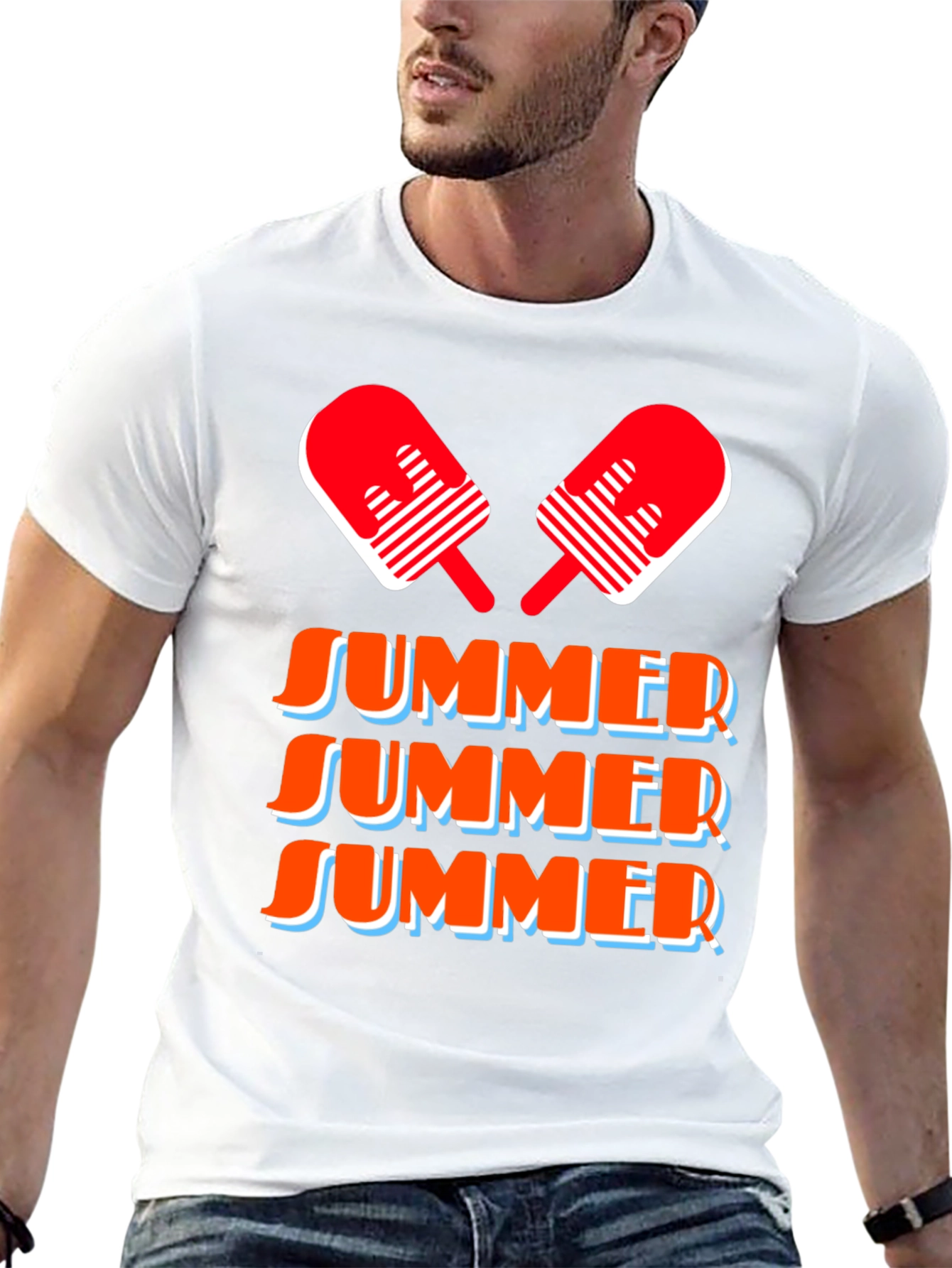Summer Popsicle Graphic Tee