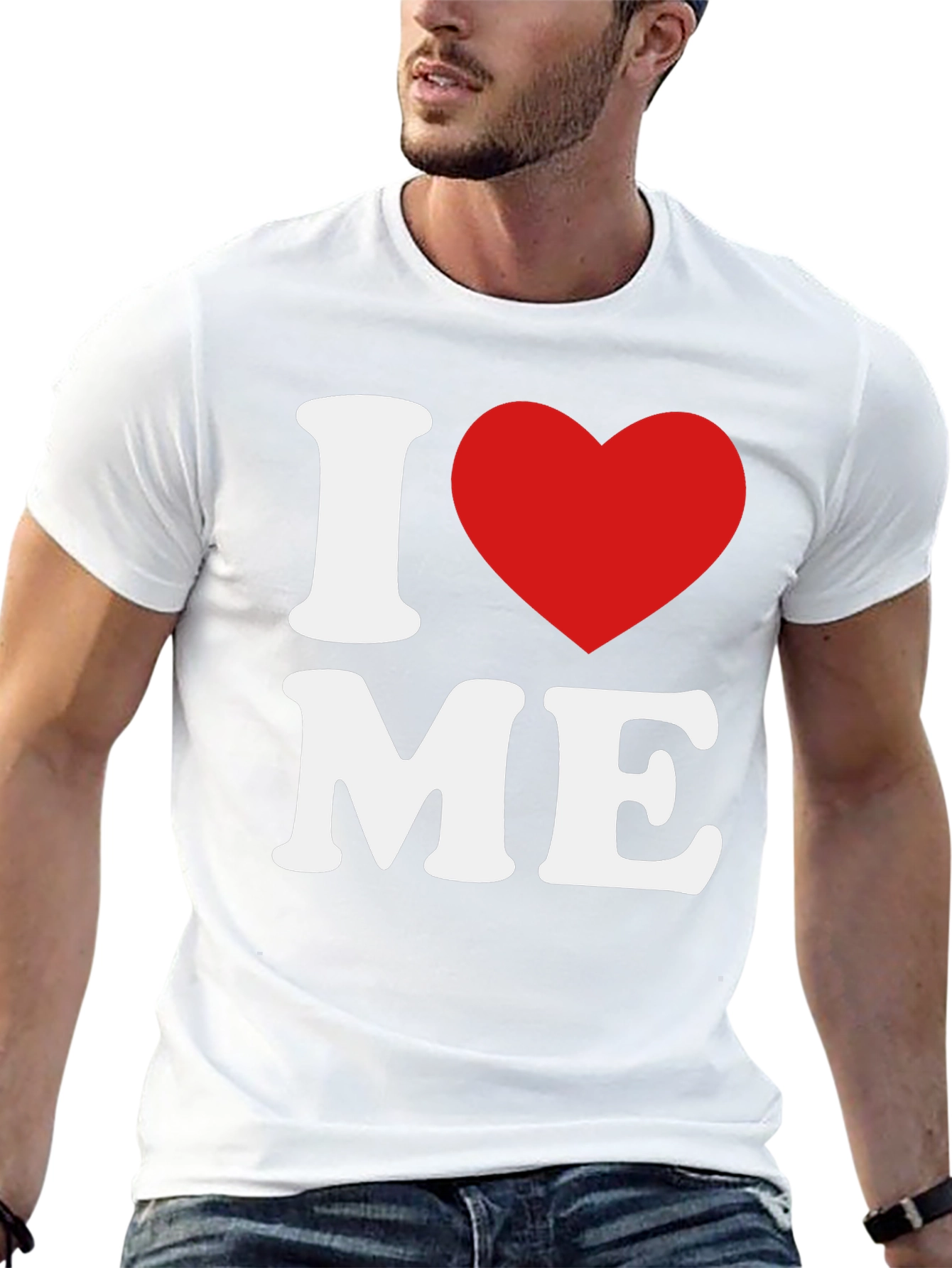 I Heart Me Black T-Shirt