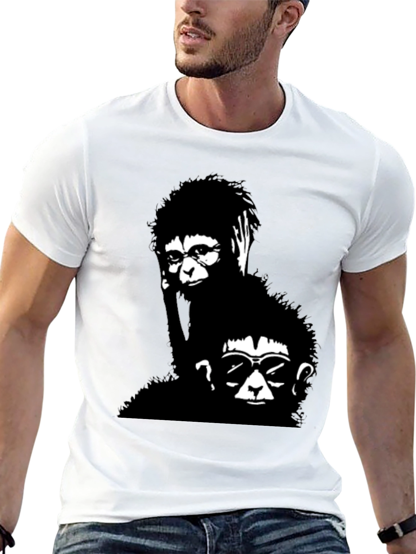 Monkey Graphic T-Shirt - Cool & Unique Design