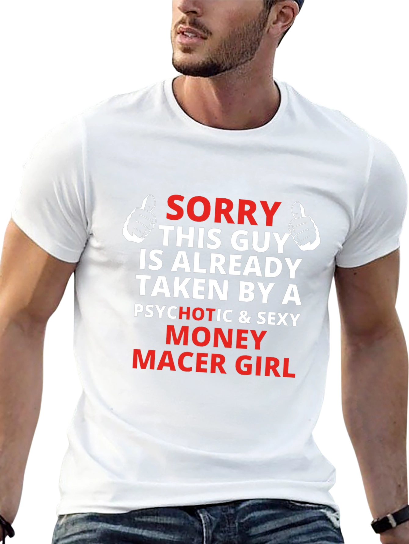 Funny Taken by a Money Maker Girl Graphic Tee