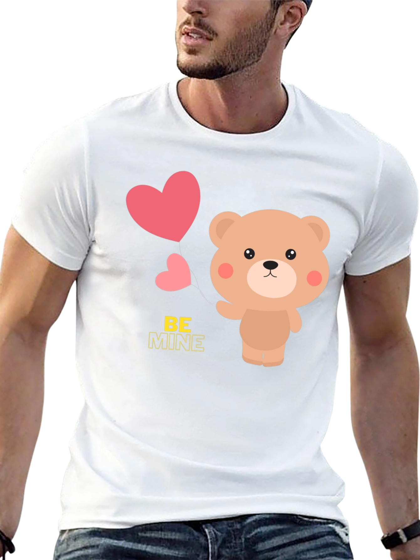 Be Mine Teddy Bear Graphic Tee