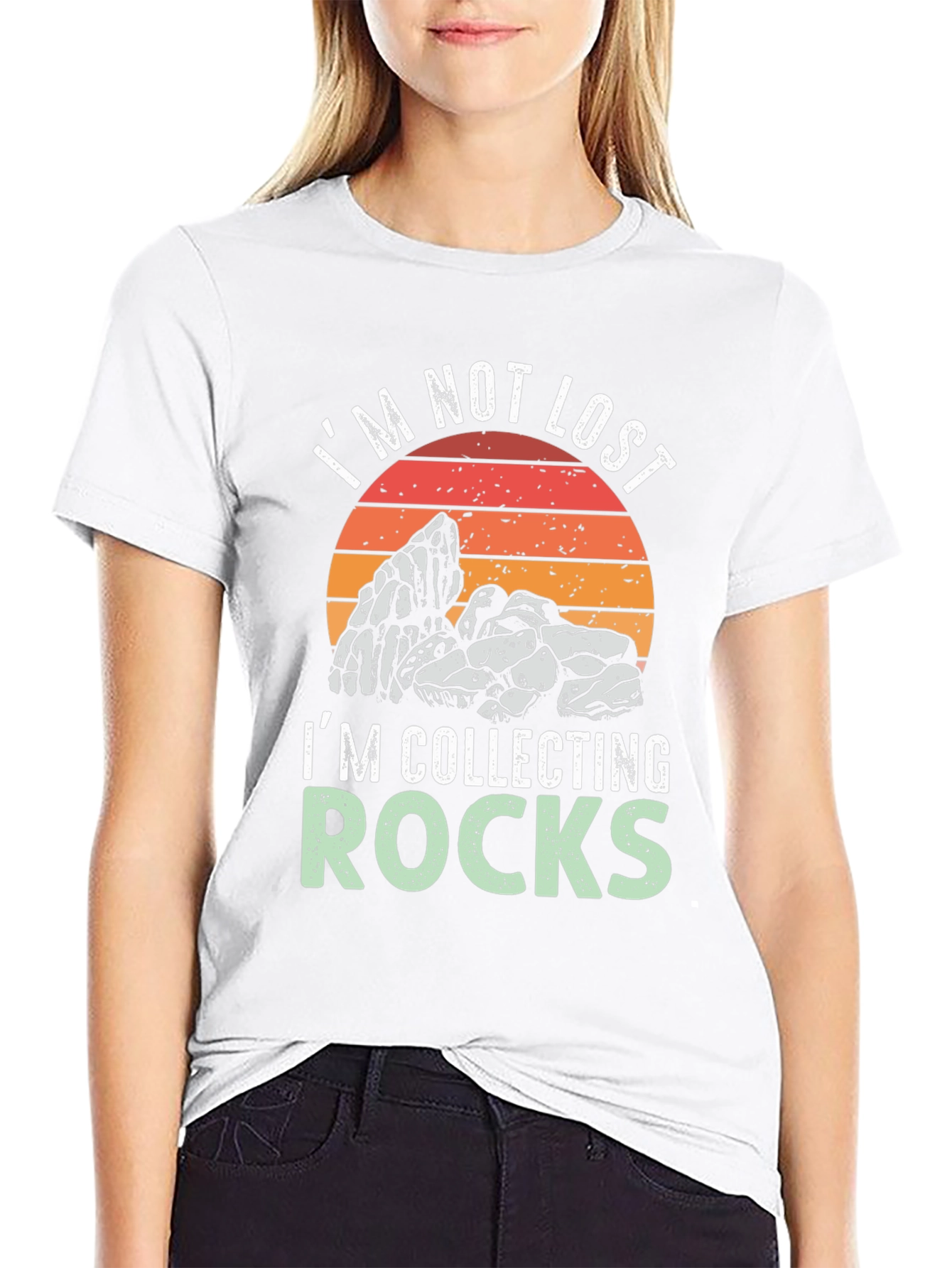 Im Not Lost Im Collecting Rocks T-Shirt
