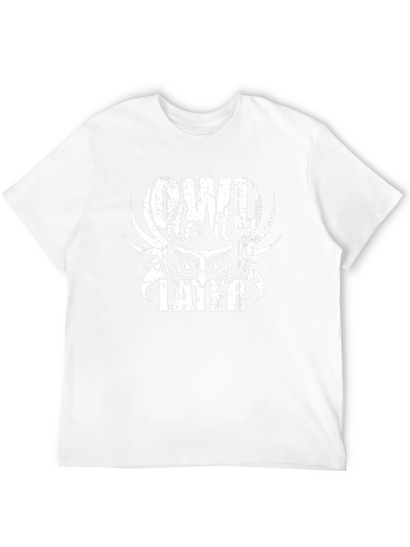 Owl Do It Later Graphic T-Shirt