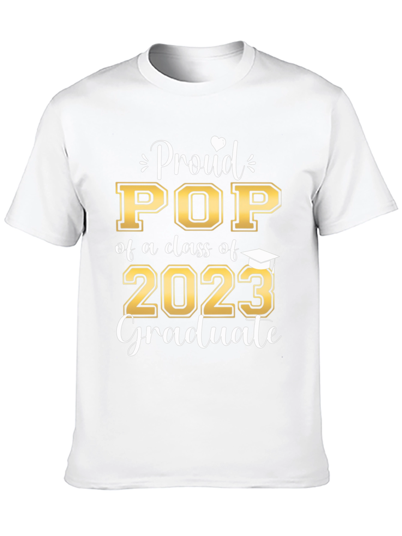 Proud Pop of a Class of 2023 Graduate T-Shirt