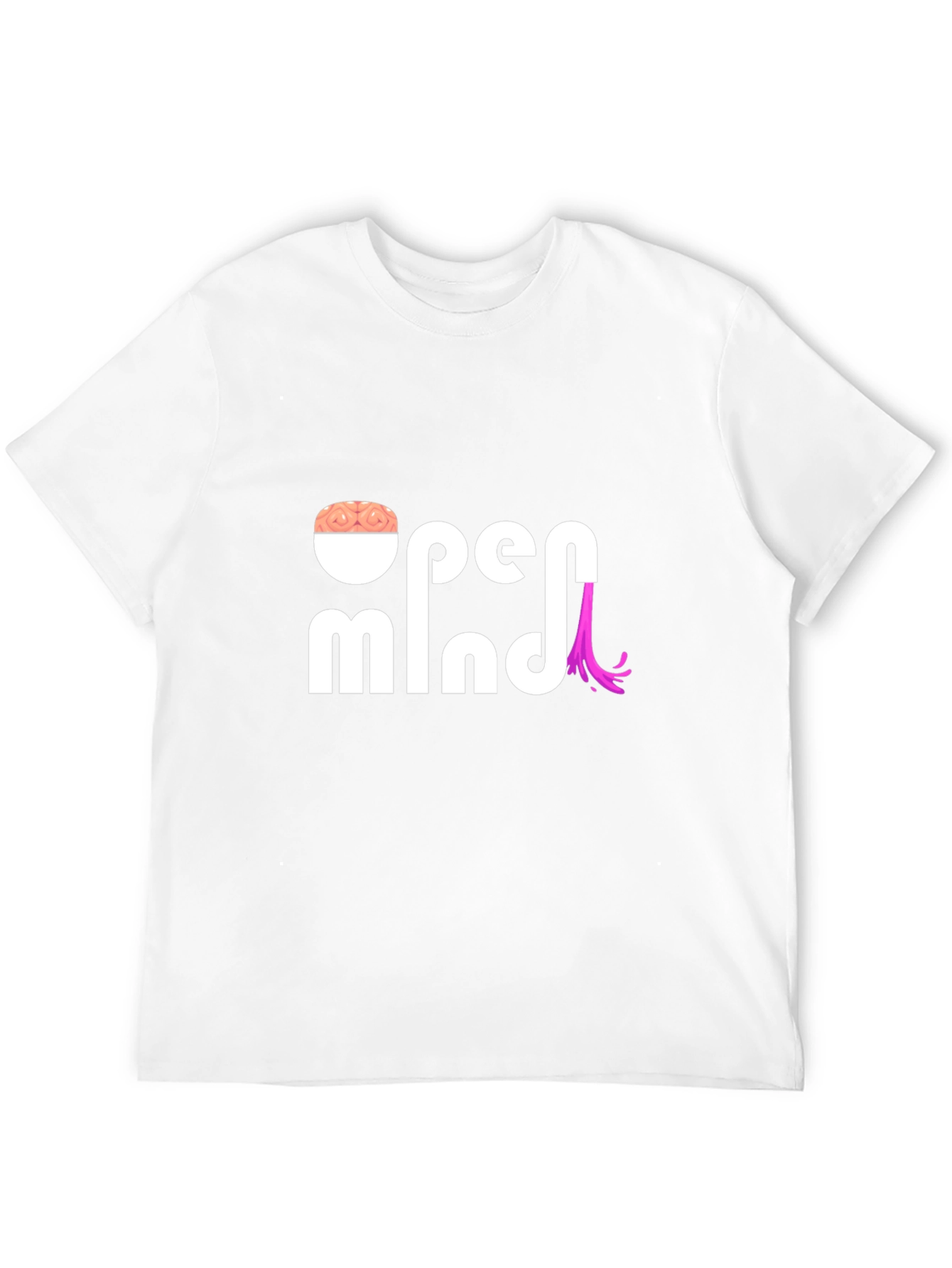 Open Mind Graphic T-Shirt - Brain Power