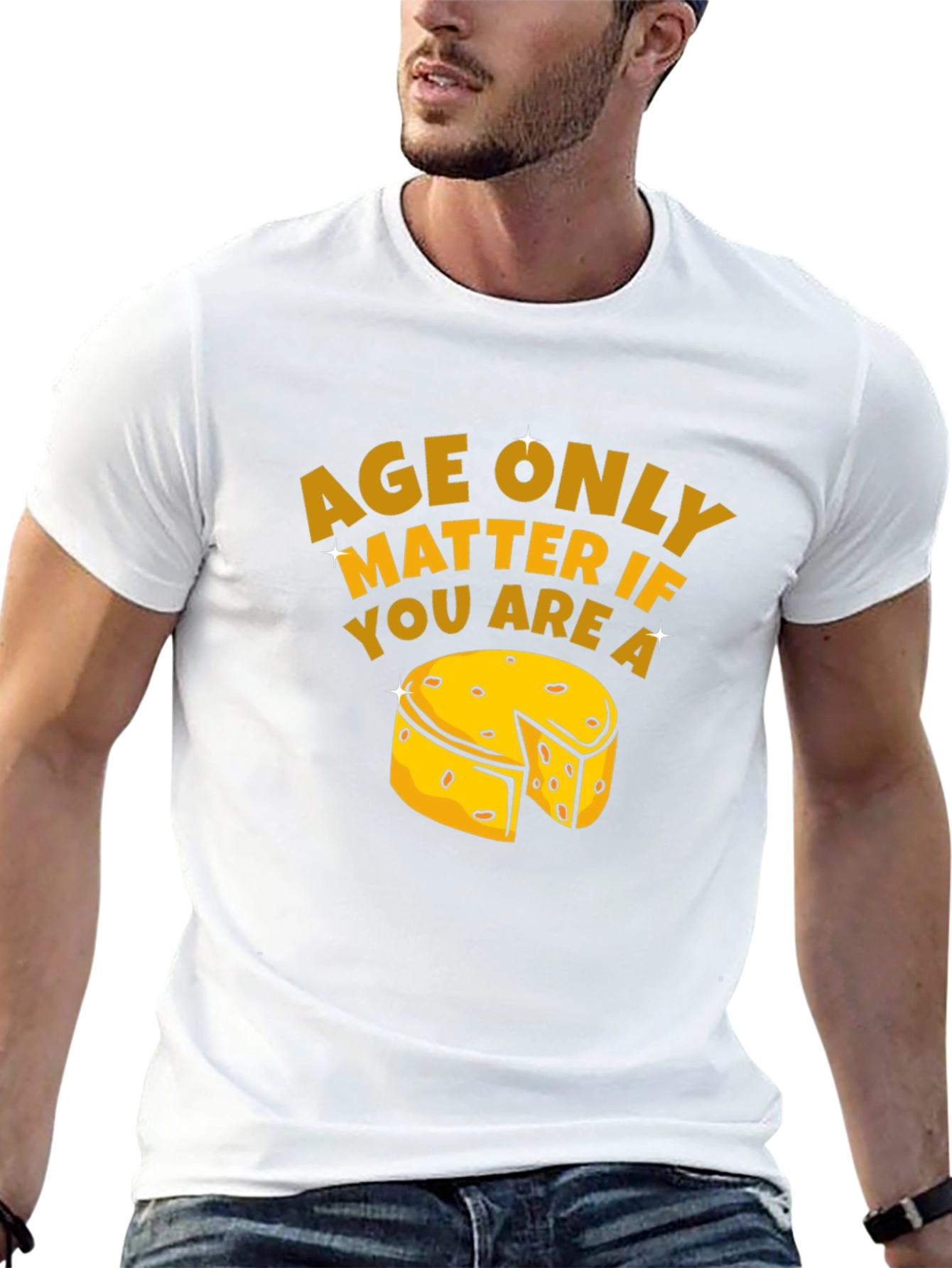 Age Only Matter Cheese T-Shirt