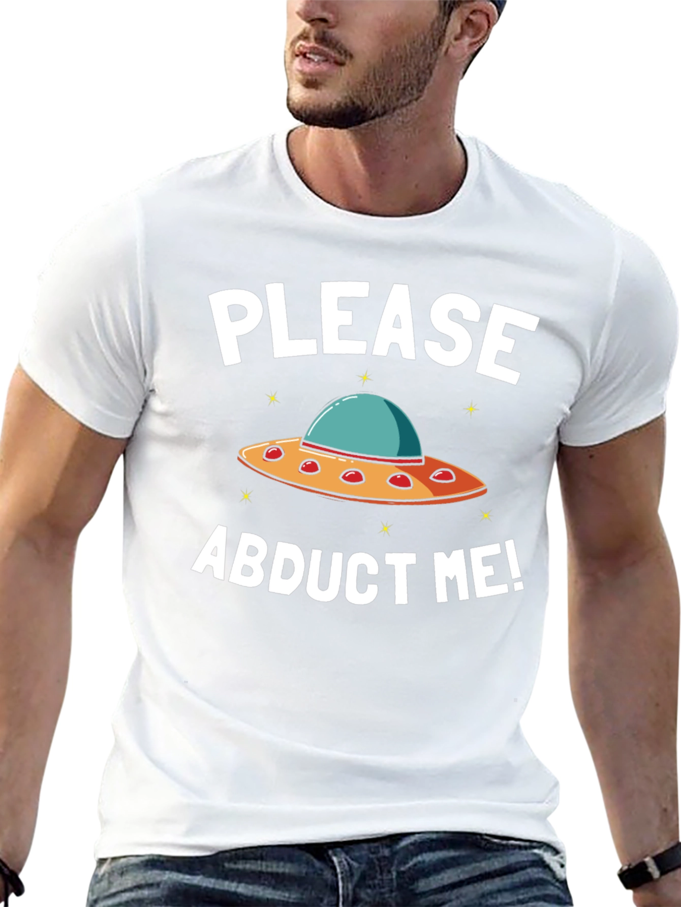 Please Abduct Me! UFO T-Shirt