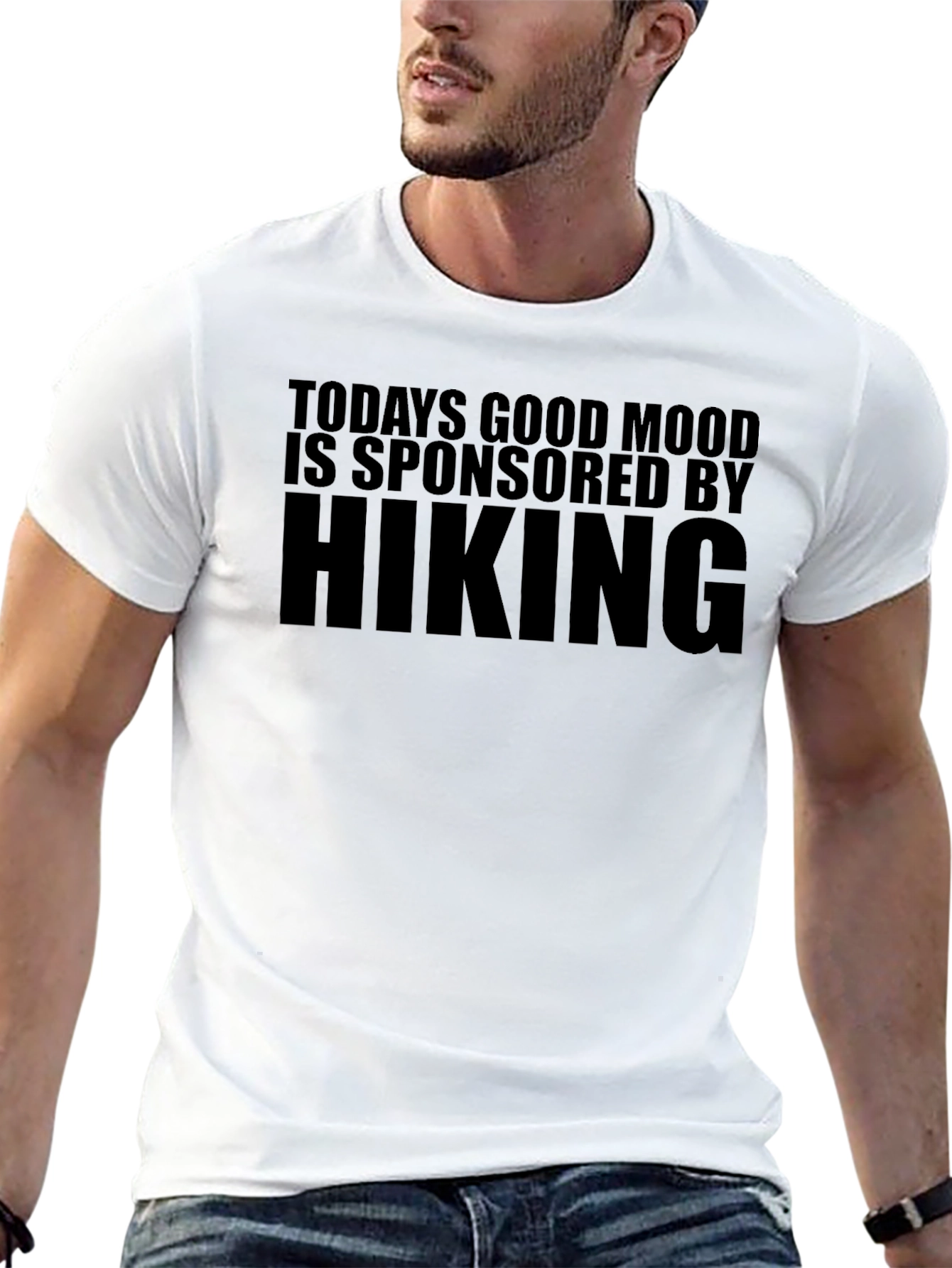 Hiking Sponsored T-Shirt - Black