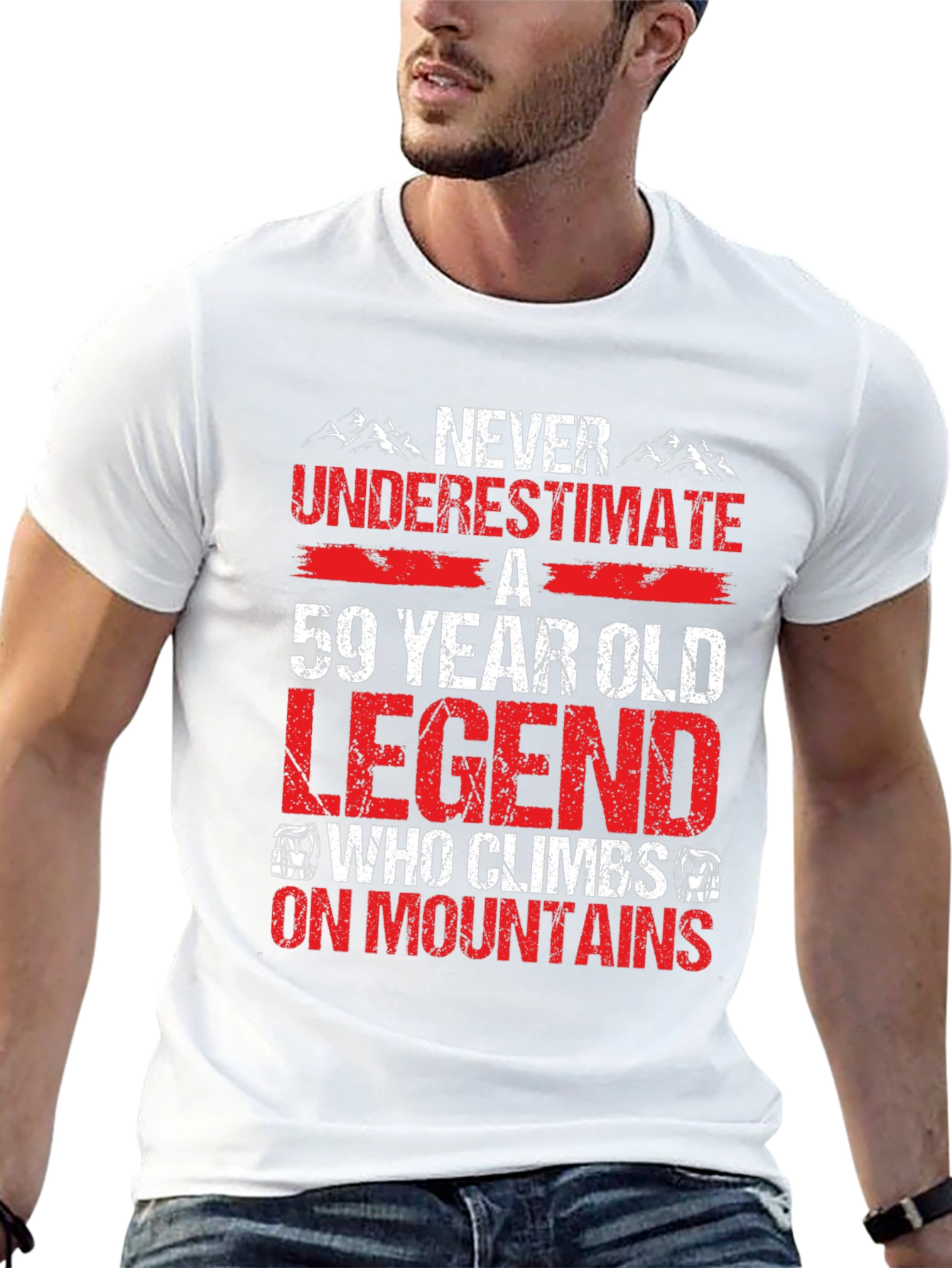 59 Year Old Legend Climber T-Shirt