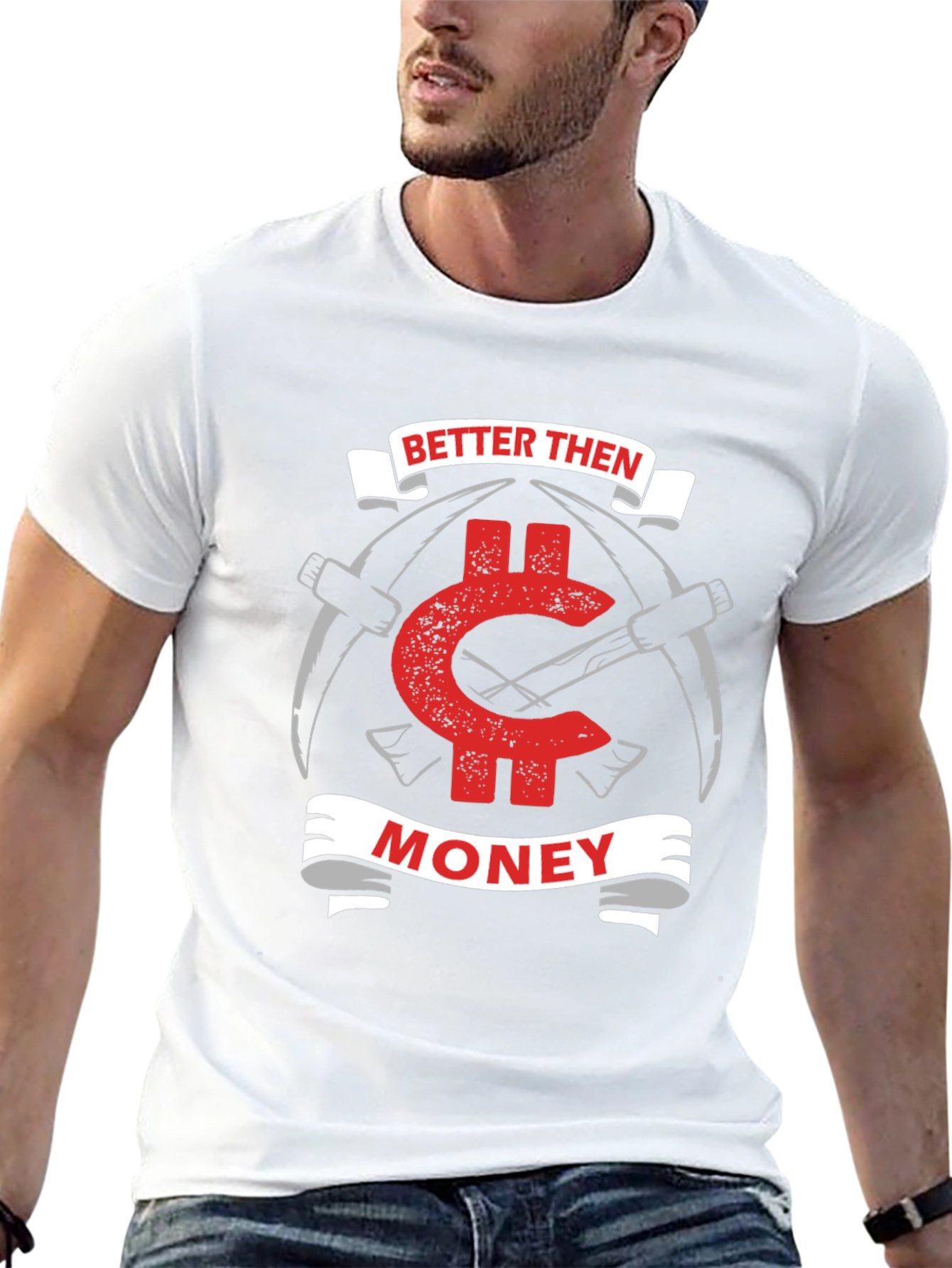 Better Than Money Crypto T-Shirt - Bitcoin Mining Tee