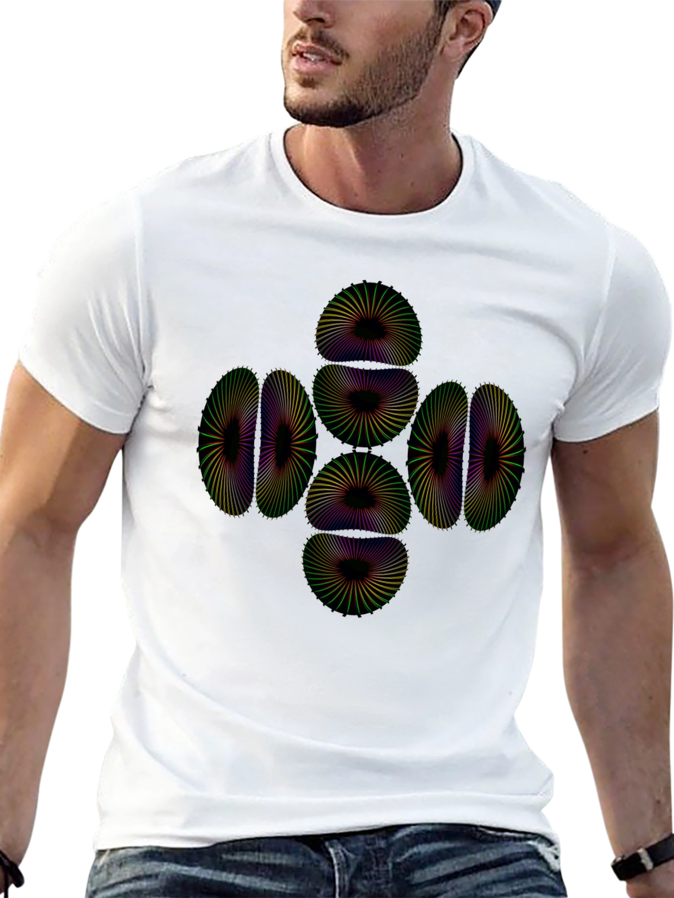 Abstract Optical Illusion T-Shirt