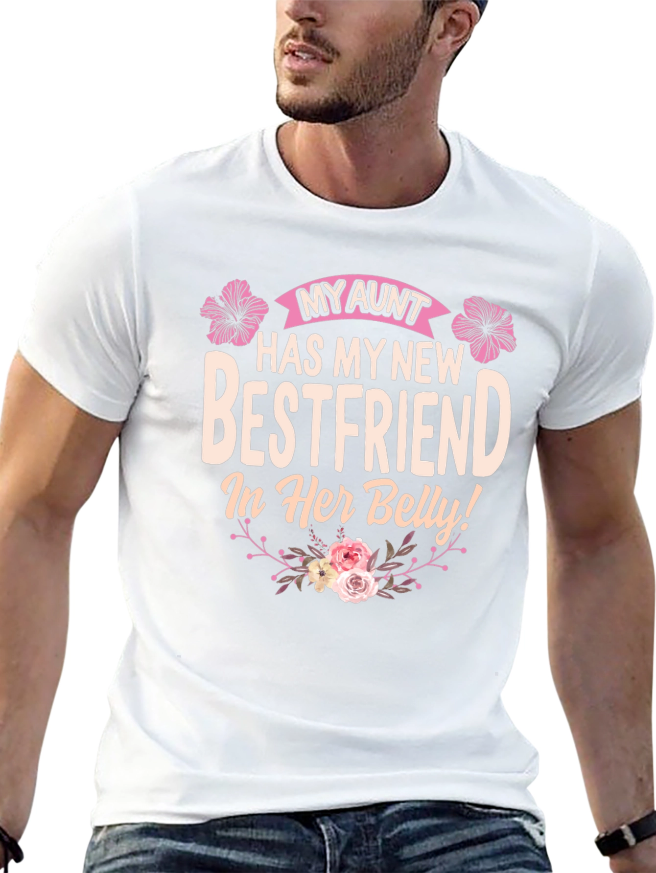 My Aunt New Bestfriend in Her Belly T-Shirt