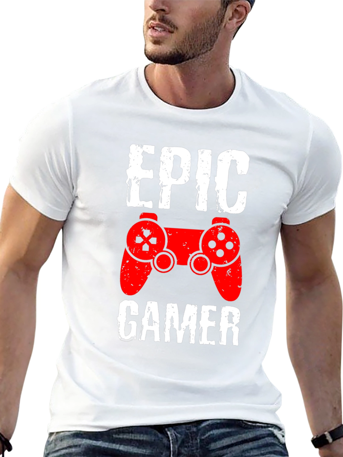 Epic Gamer T-Shirt - Controller Graphic Tee