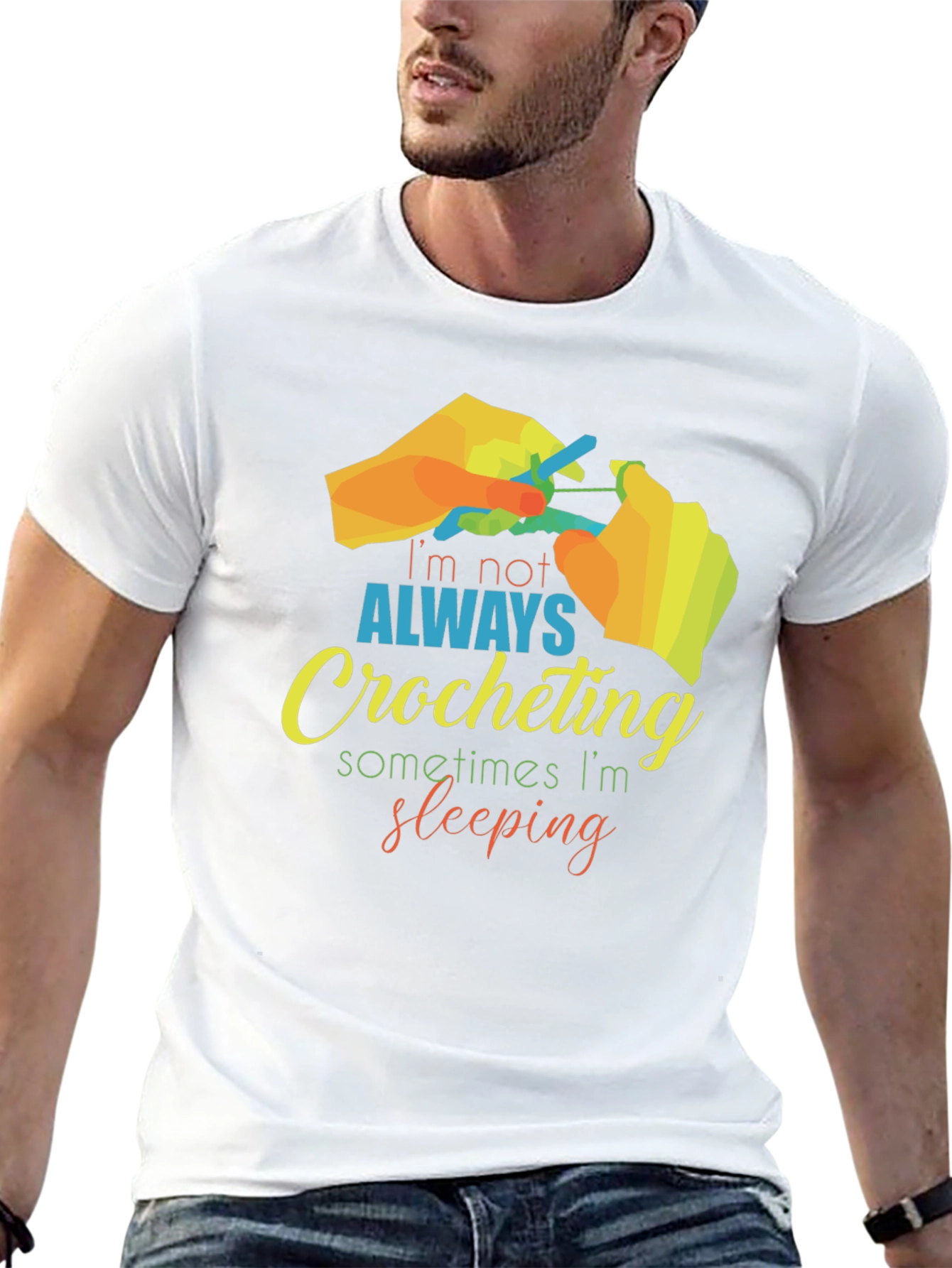 Crocheting T-Shirt - Funny Hobby Tee