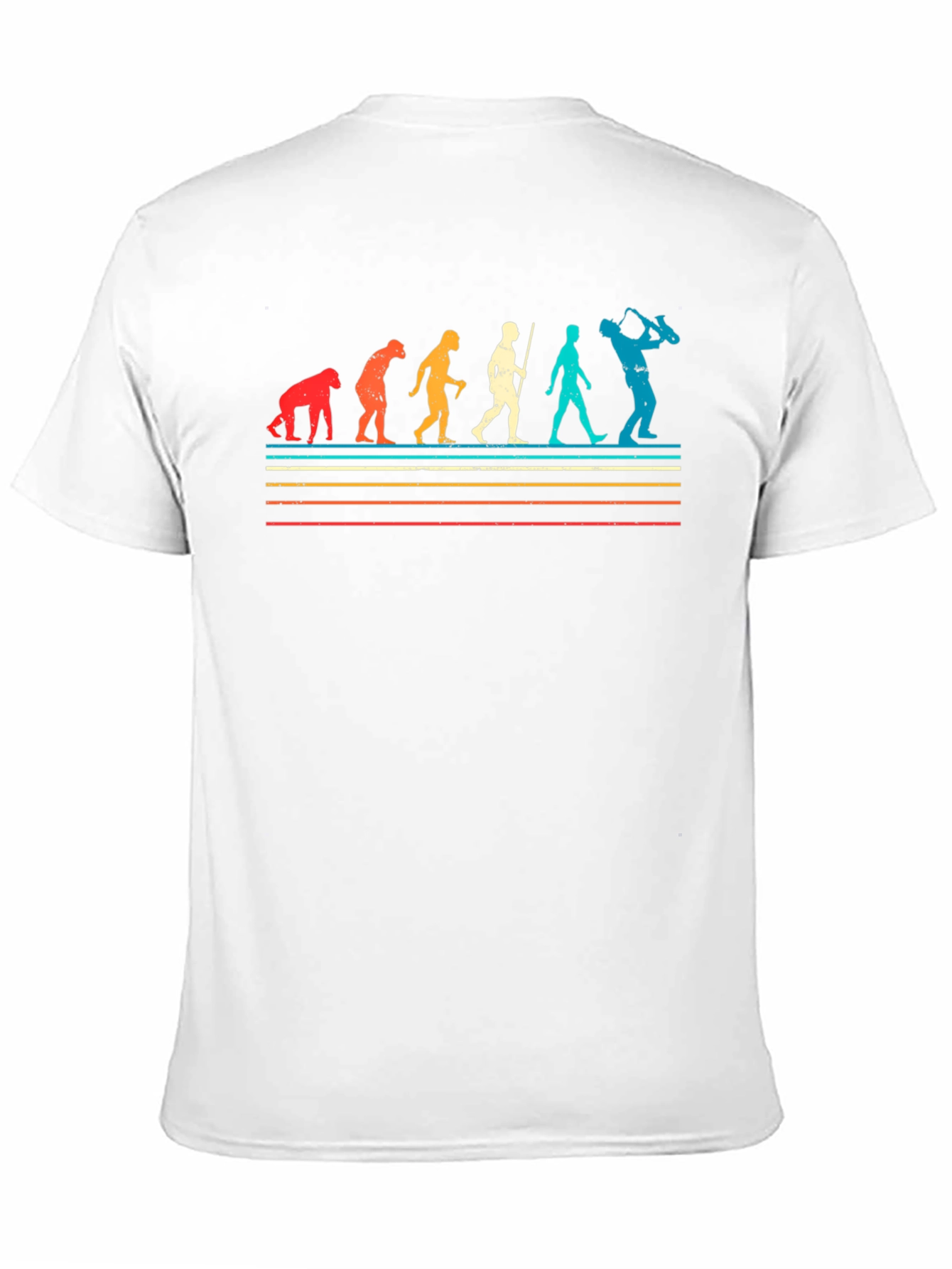 Evolution of Saxophone Player T-Shirt