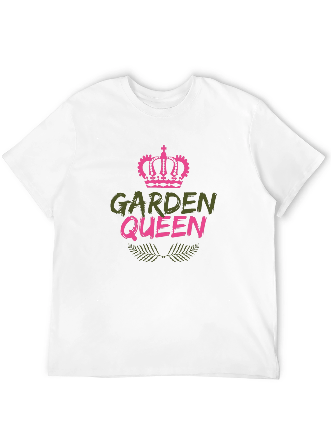 Garden Queen T-Shirt - Black Cotton Blend Tee