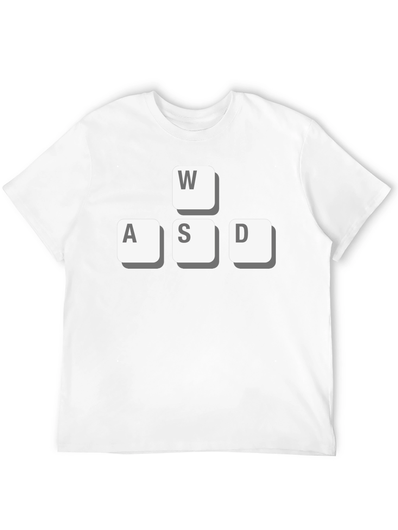 Gamer WASD Keyboard Button T-Shirt