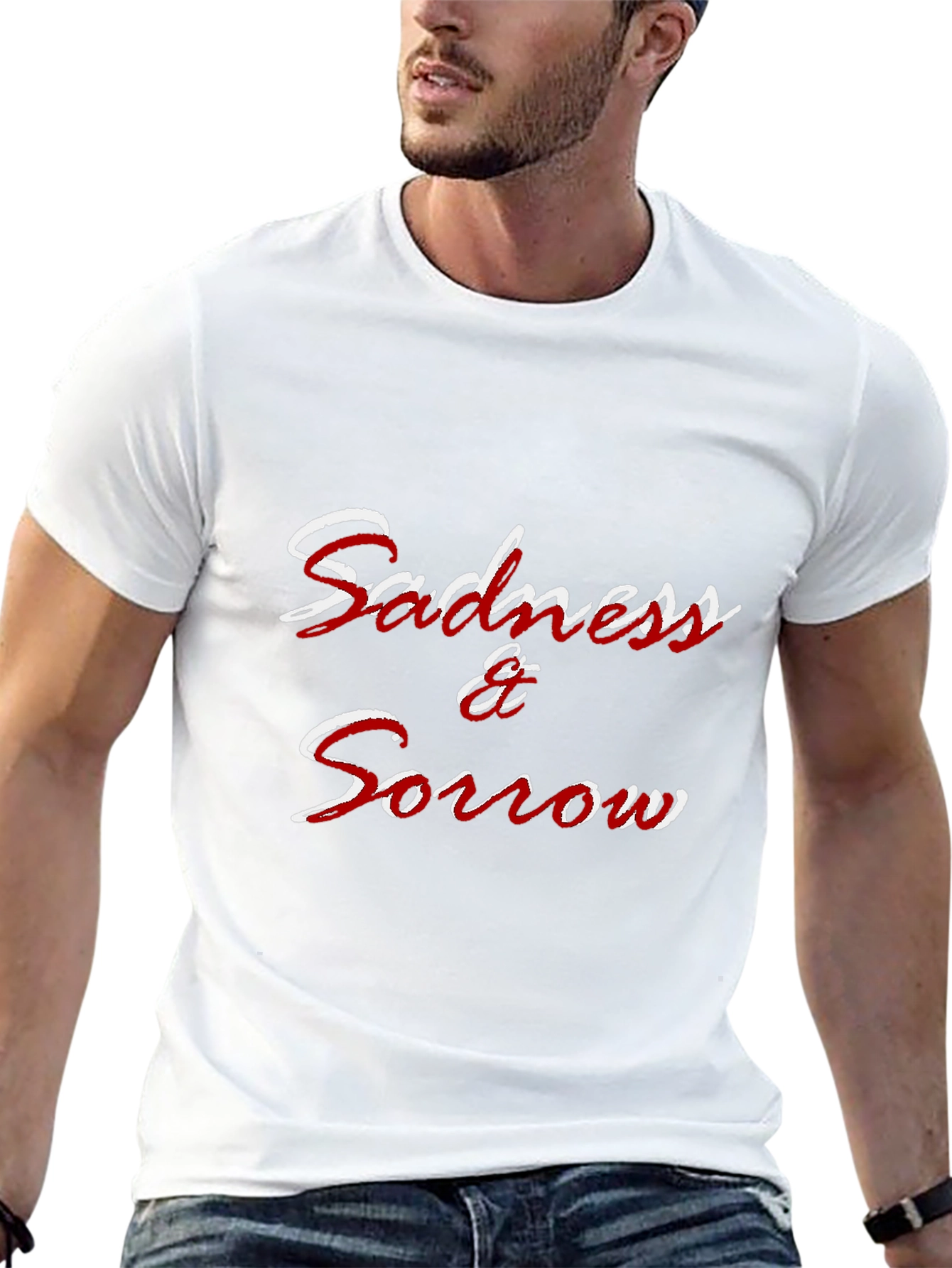 Sadness & Sorrow Graphic T-Shirt - Black