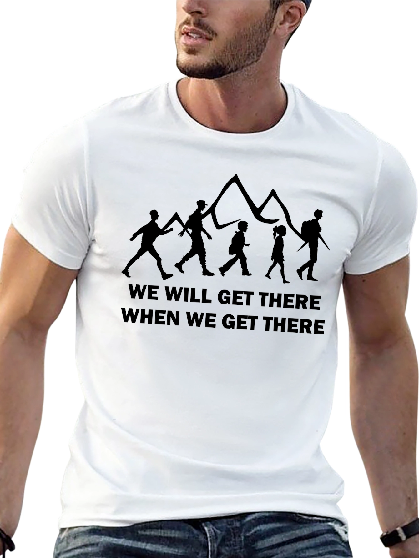 Hiking Family Tee - We Will Get There