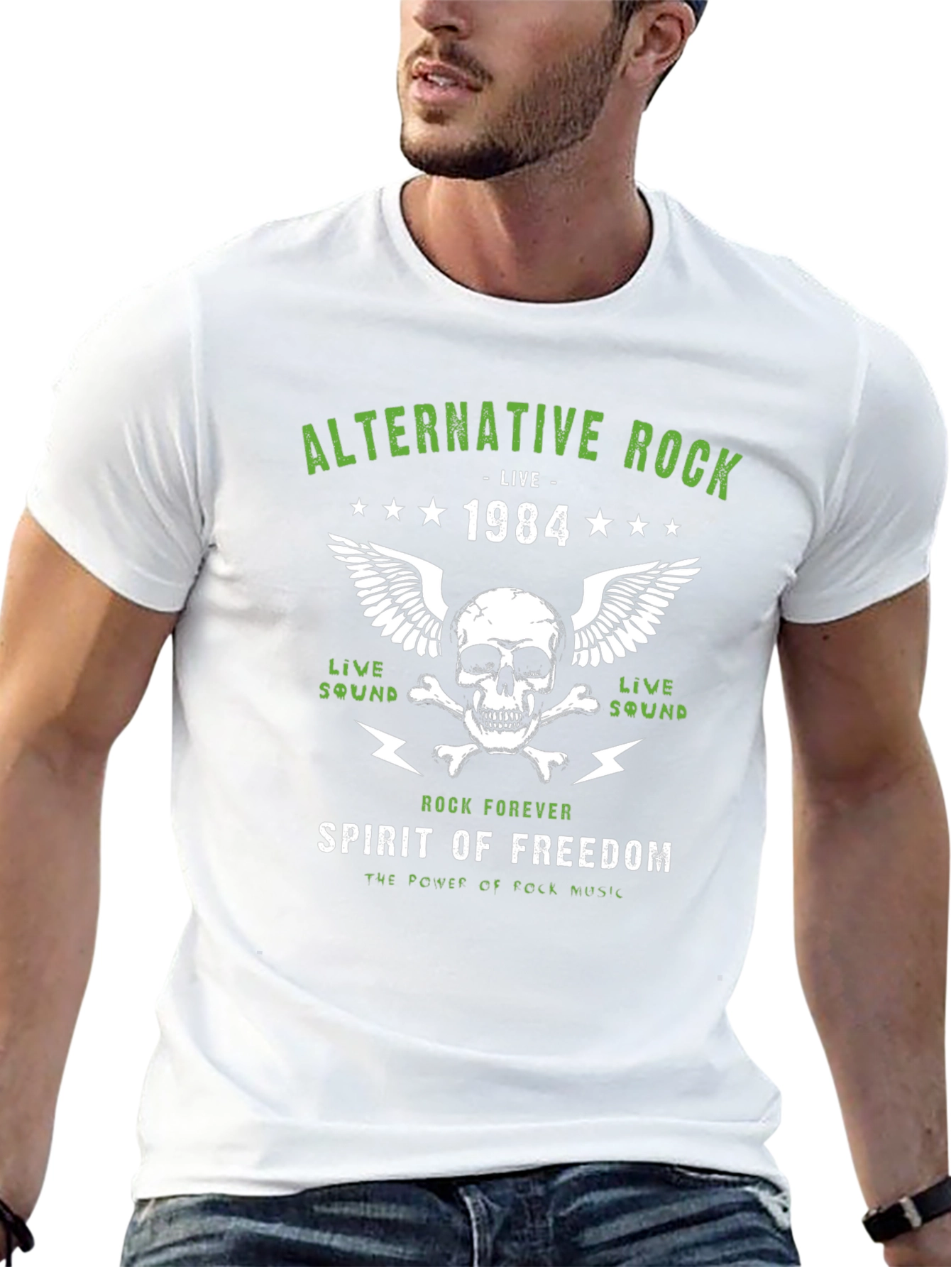 Alternative Rock 1984 Graphic T-Shirt