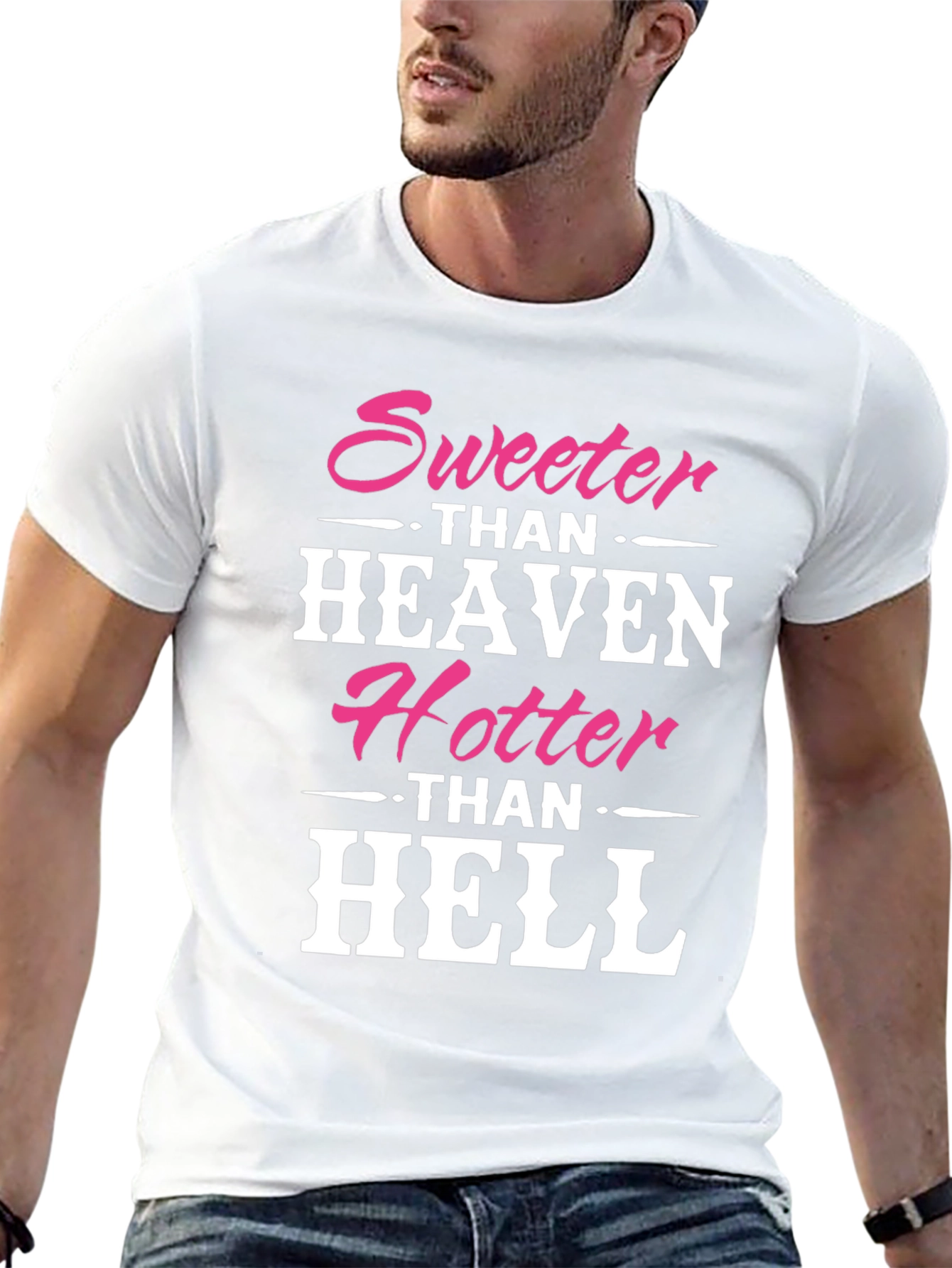 Sweeter Than Heaven Hotter Than Hell Graphic Tee