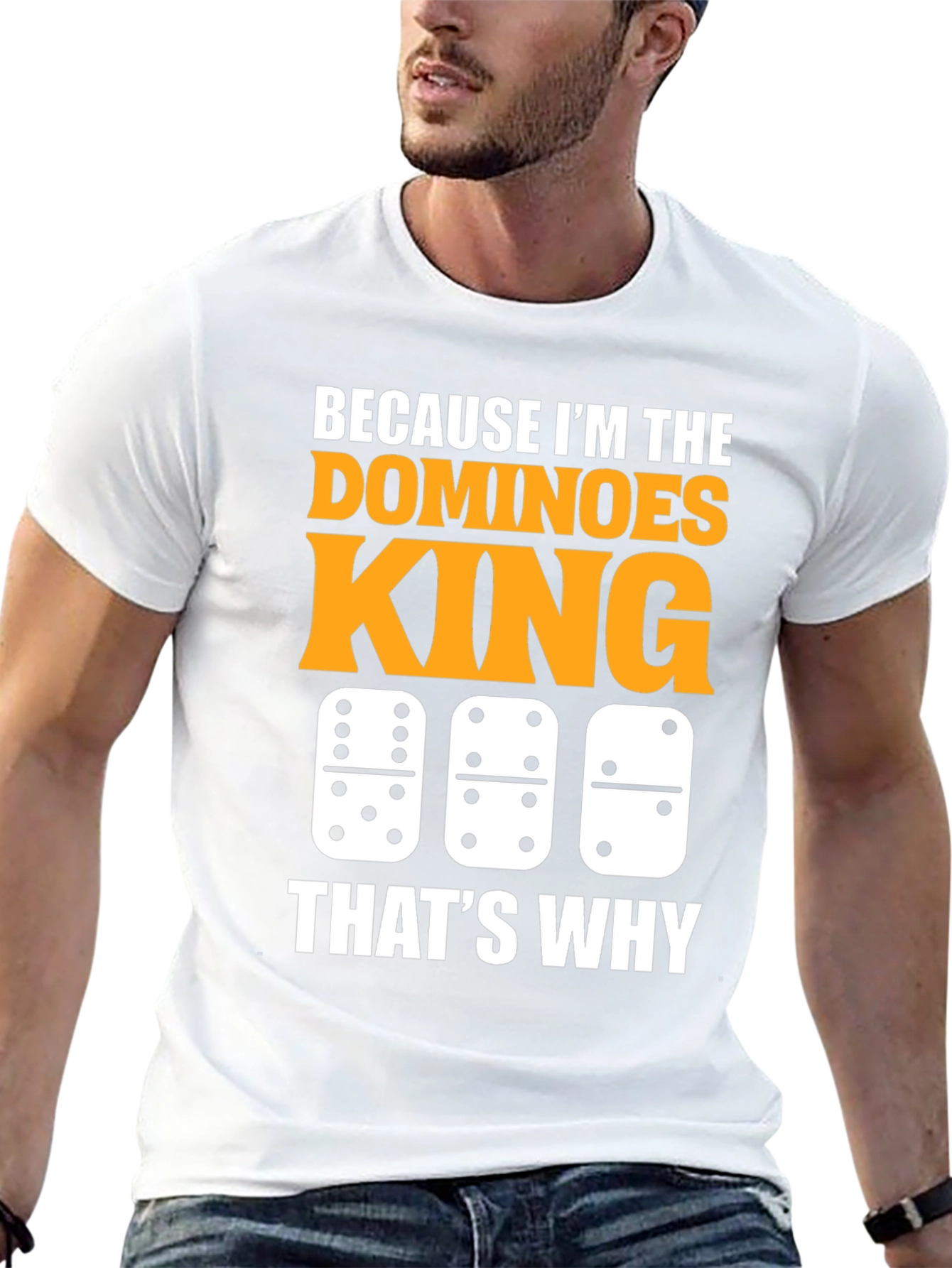 Dominoes King Graphic Tee