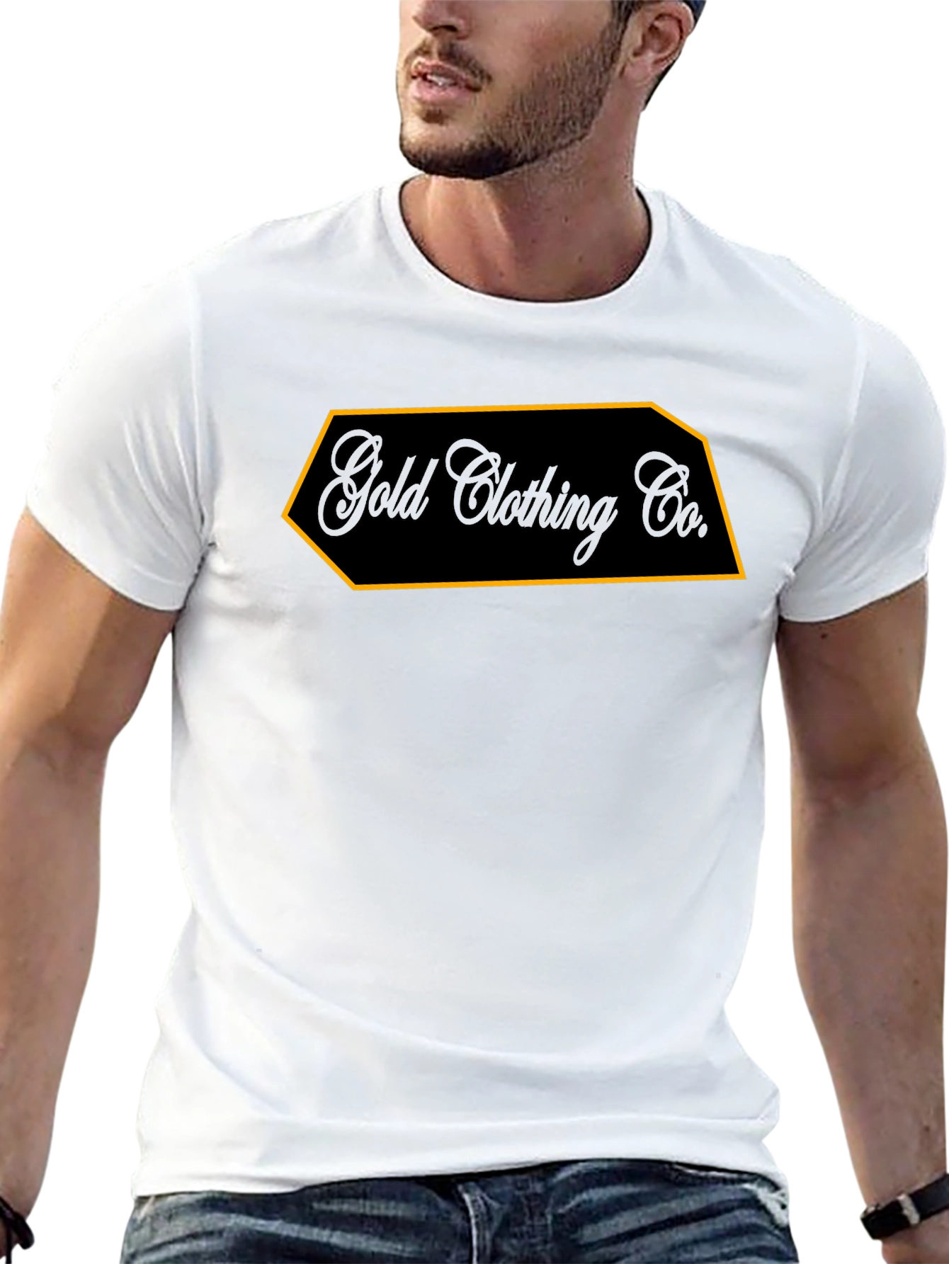 Gold Clothing Co. Black T-Shirt